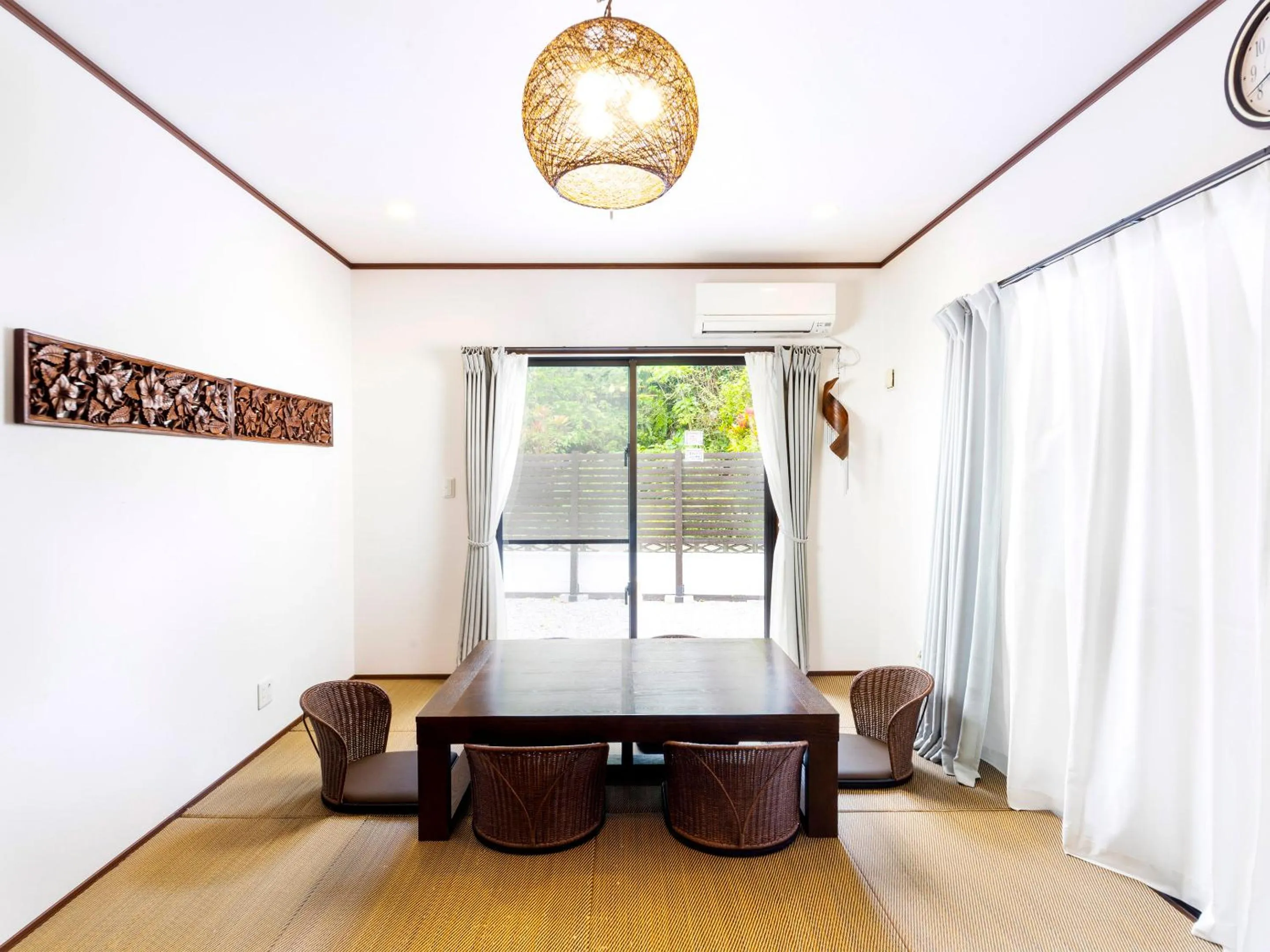 Living room in Sea Stay Okinawa