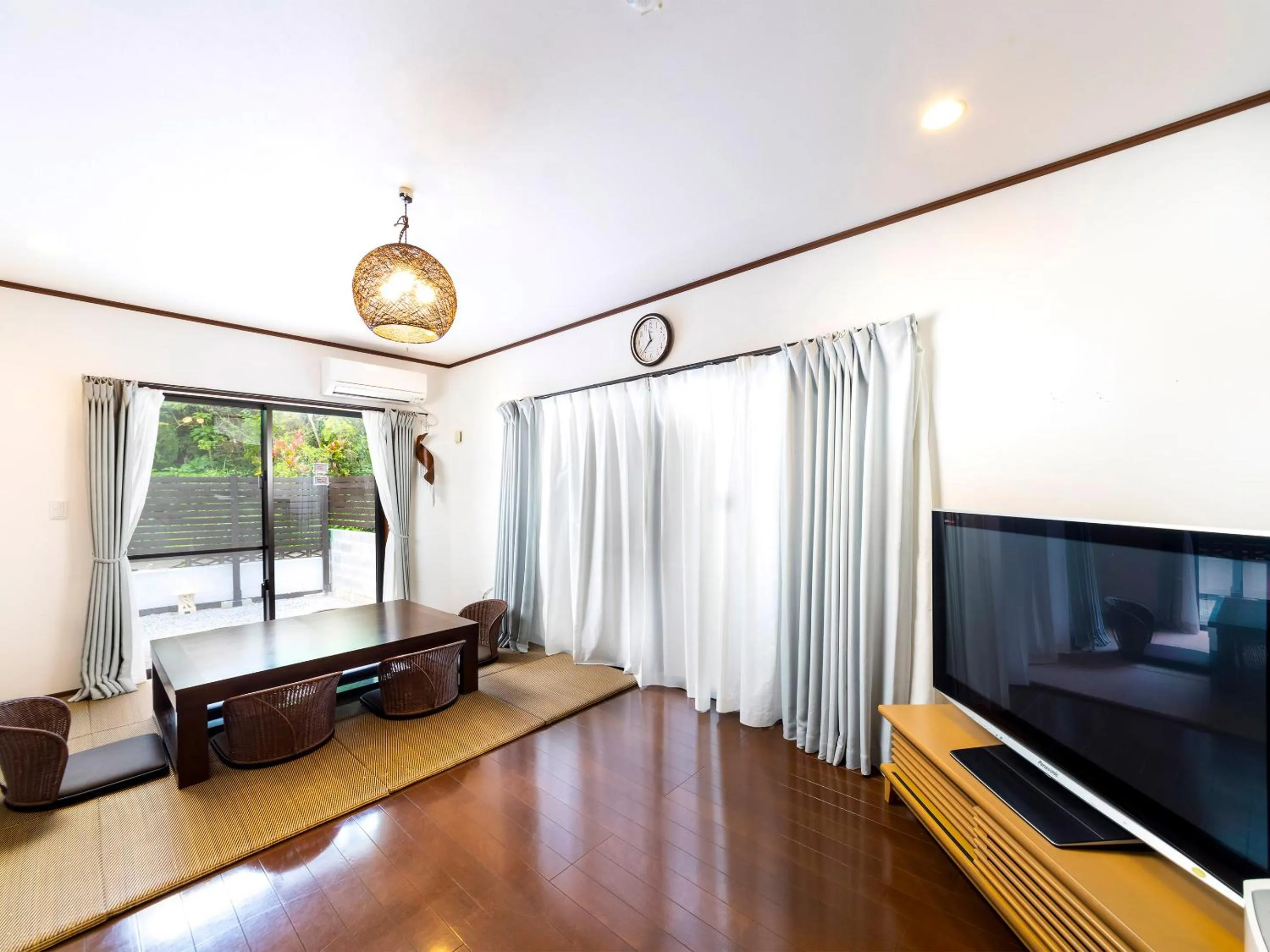 Living room in Sea Stay Okinawa