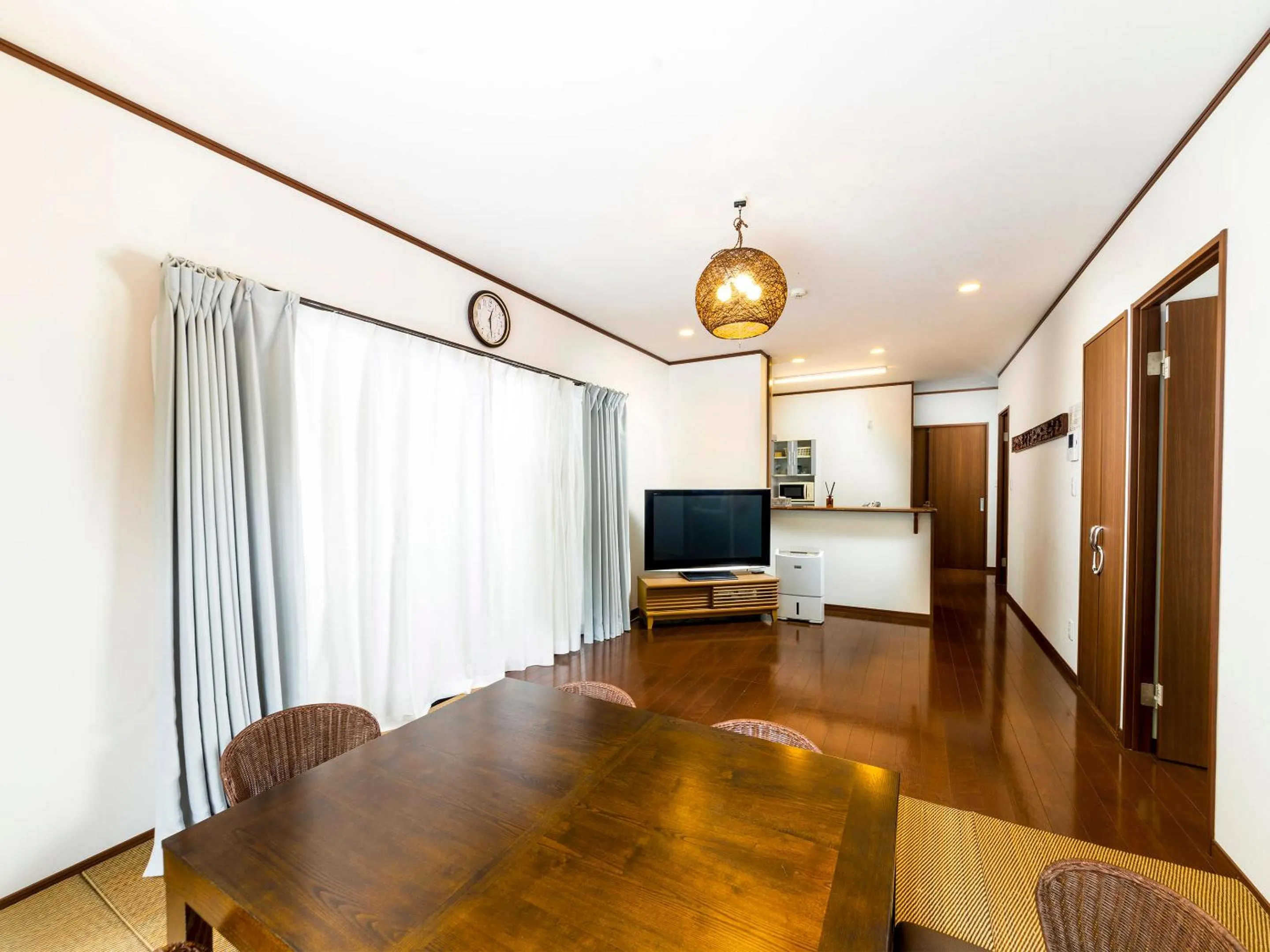 Living room in Sea Stay Okinawa