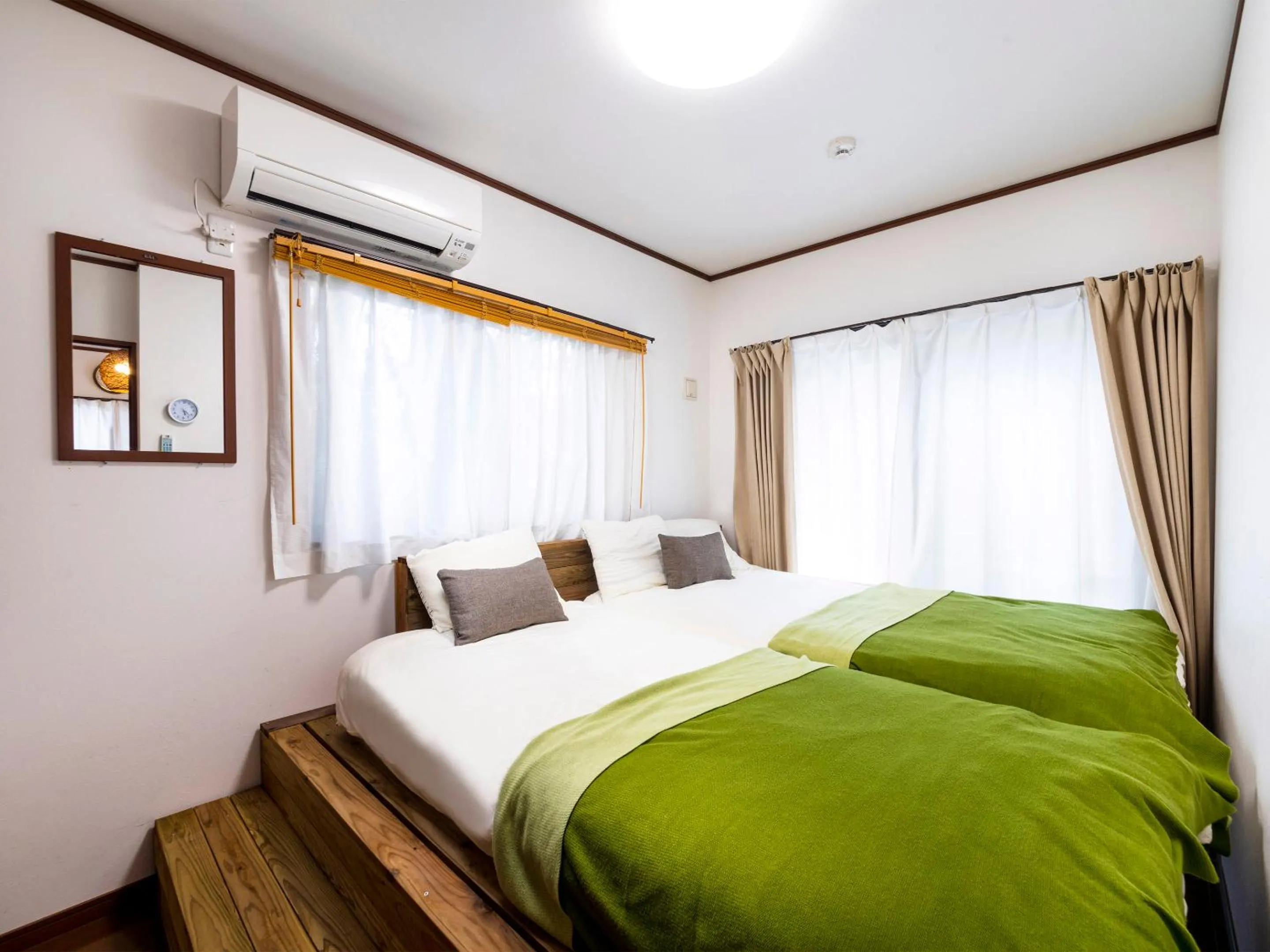 Bedroom, Bed in Sea Stay Okinawa