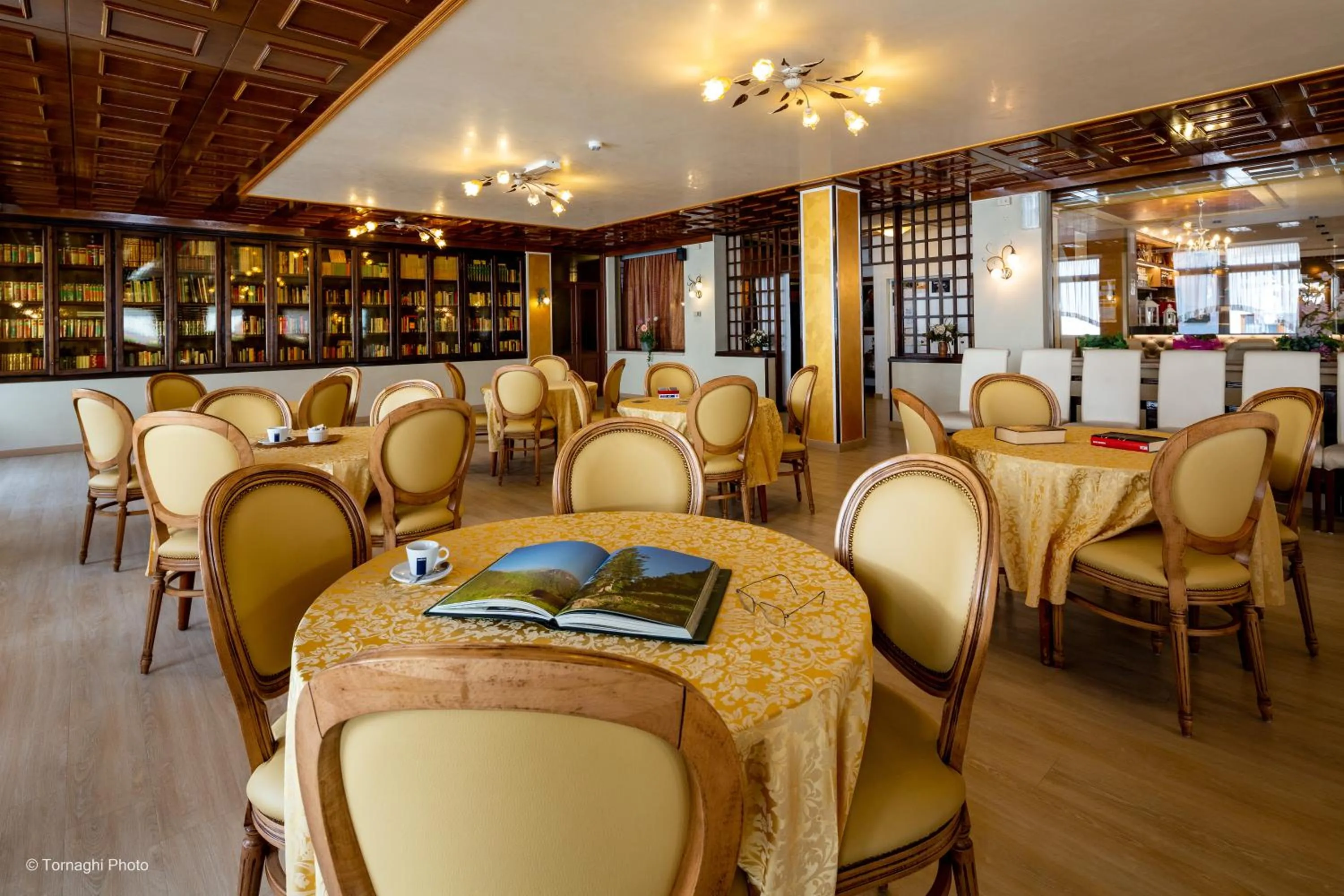 Library in Hotel Alpen