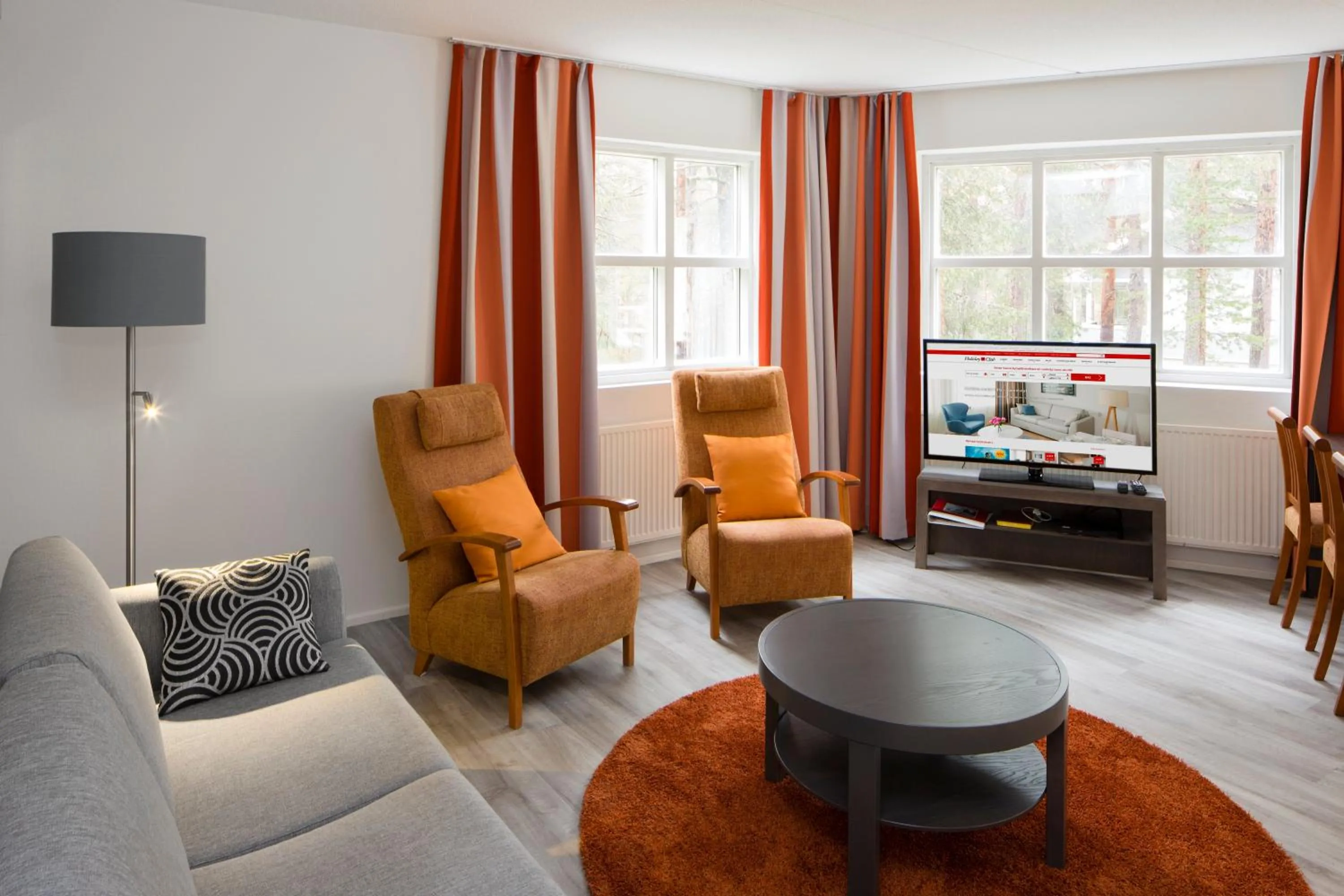 TV and multimedia in Holiday Club Kuusamon Tropiikki Apartments