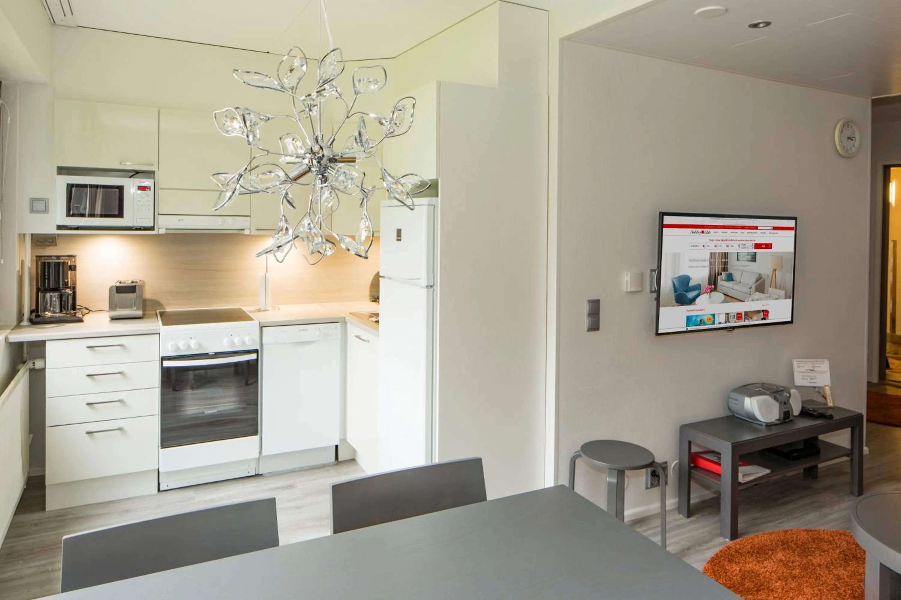 TV and multimedia in Holiday Club Kuusamon Tropiikki Apartments