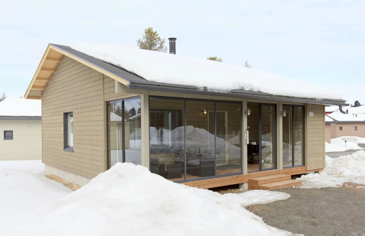 Property building in Holiday Club Kuusamon Tropiikki Apartments