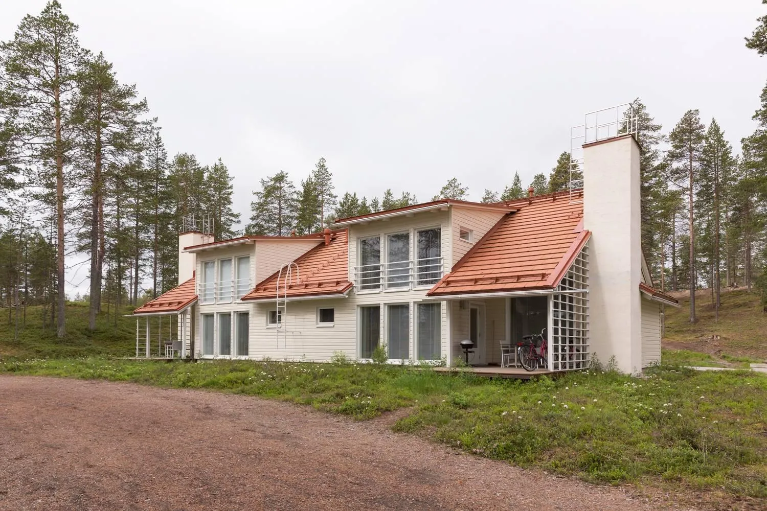 Property building in Holiday Club Kuusamon Tropiikki Apartments