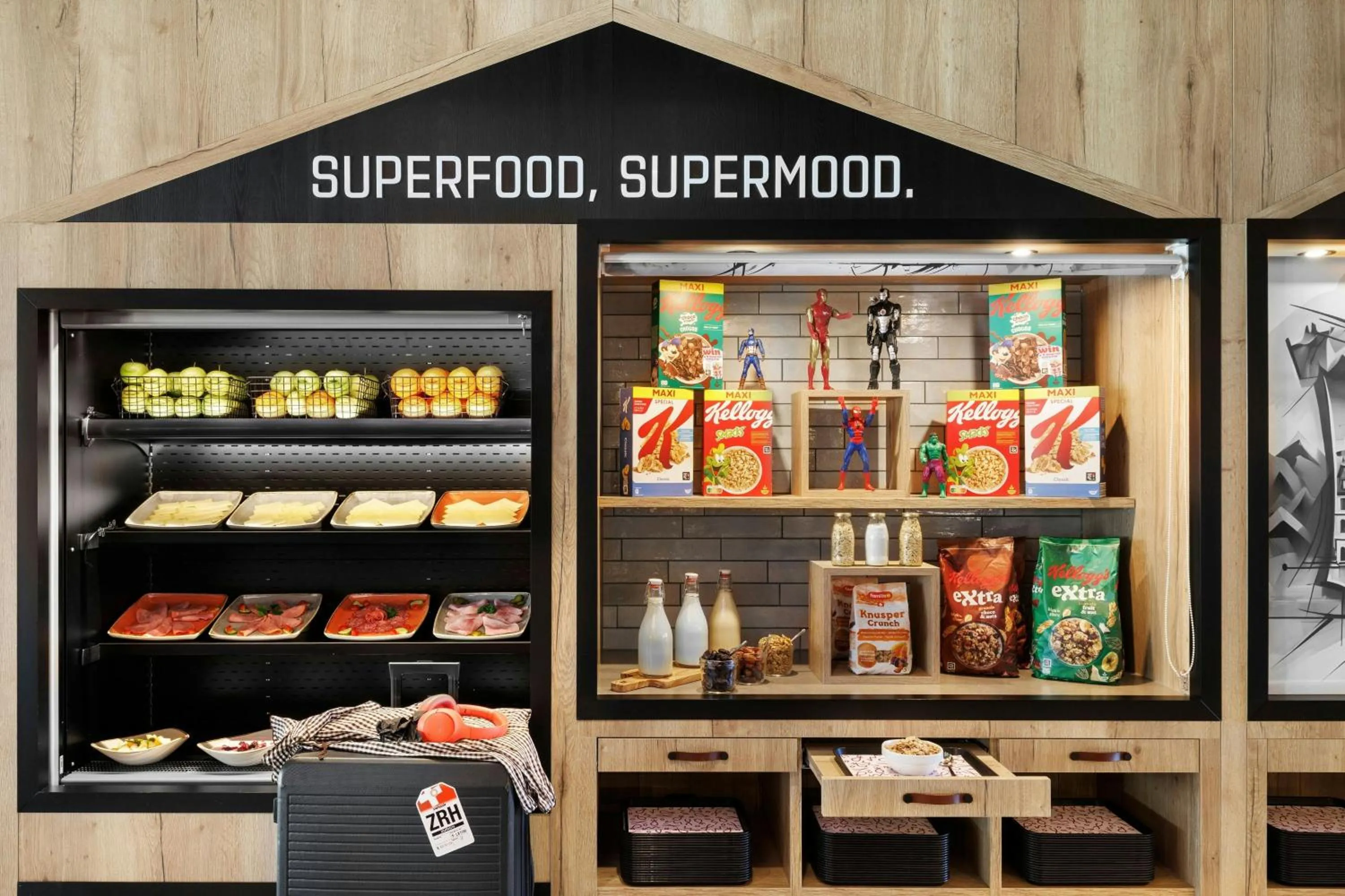 Breakfast in Moxy Zurich