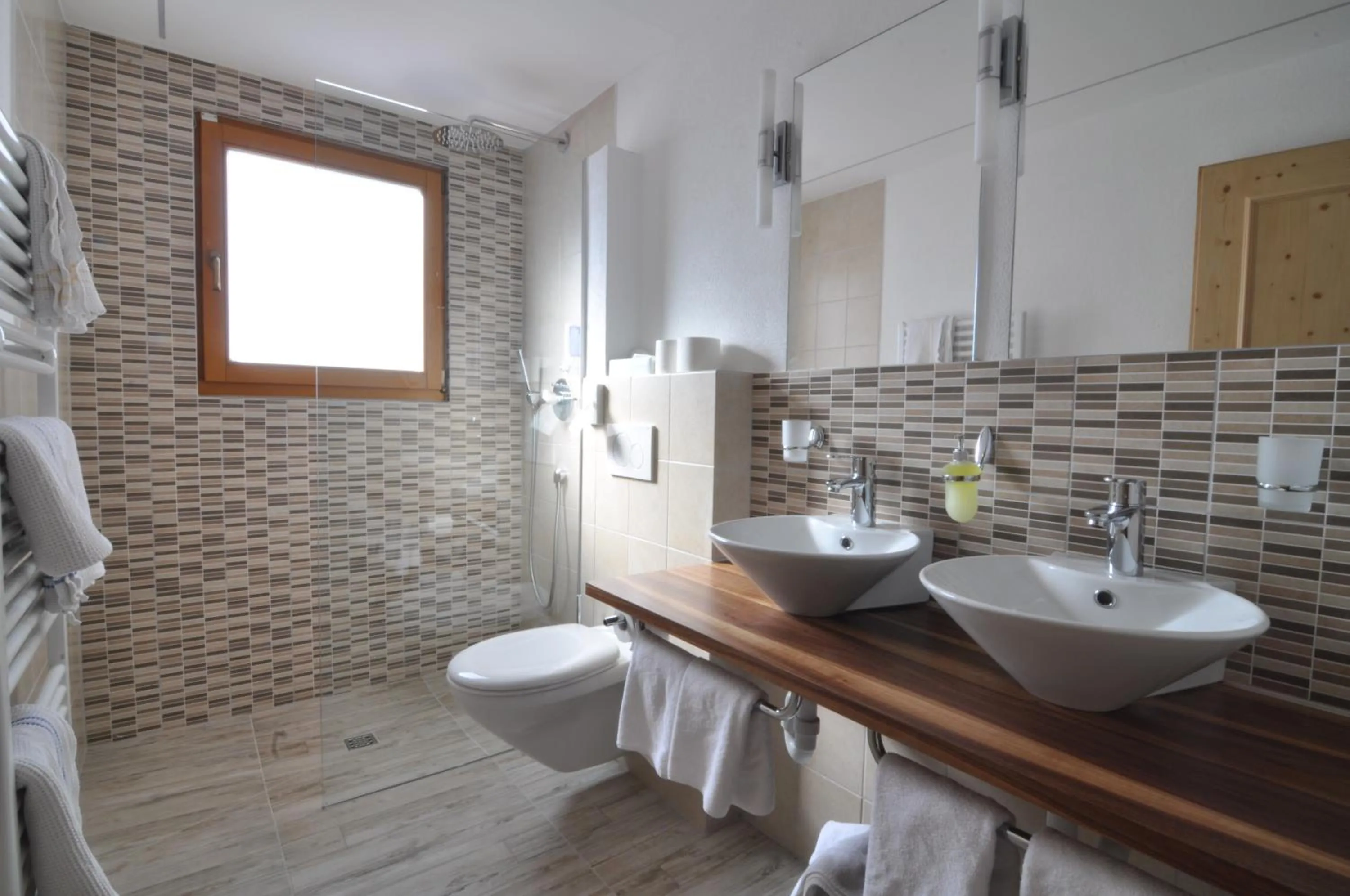 Toilet in Hotel Traube - Stelvio