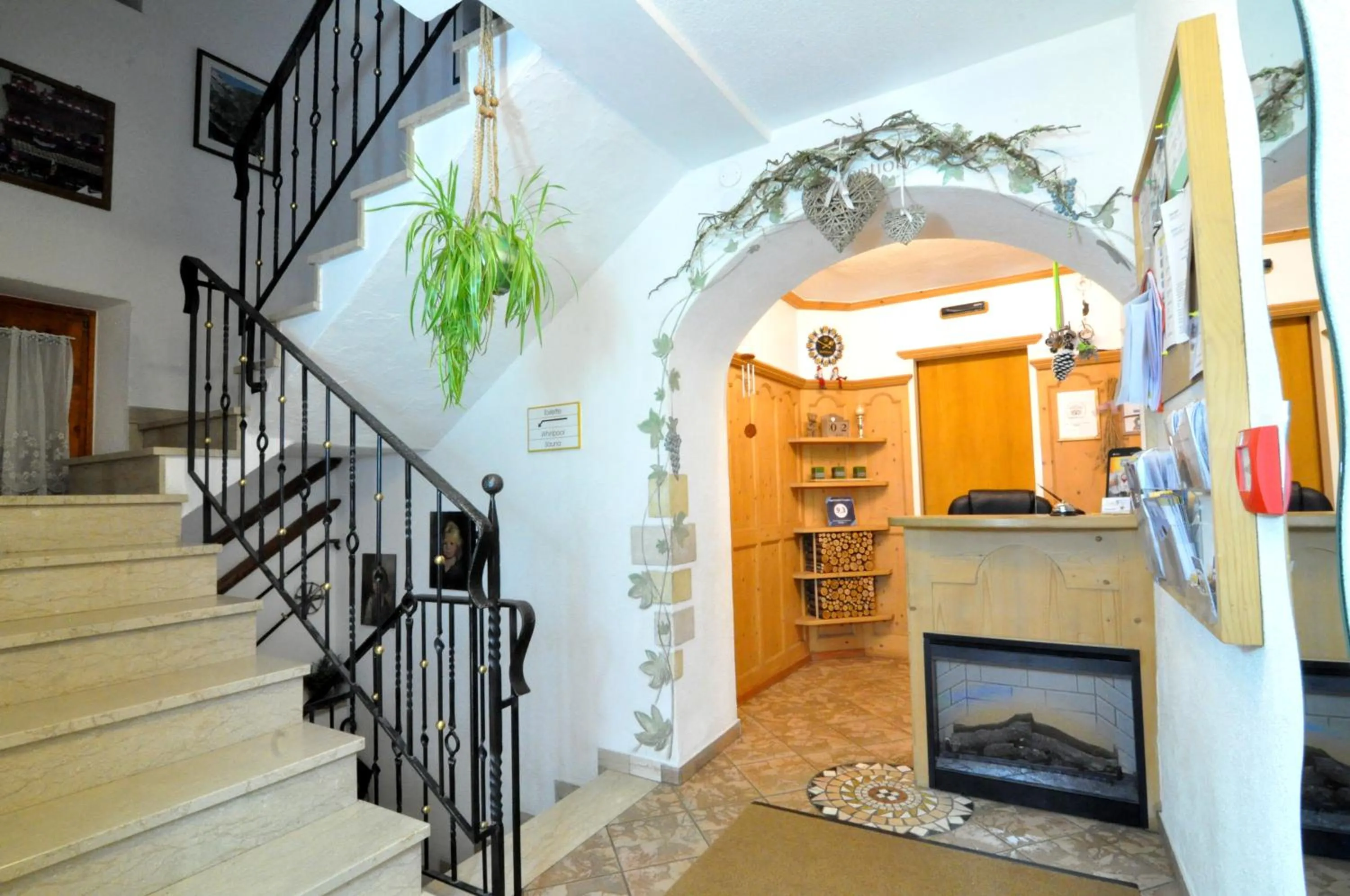 Lobby or reception in Hotel Traube - Stelvio