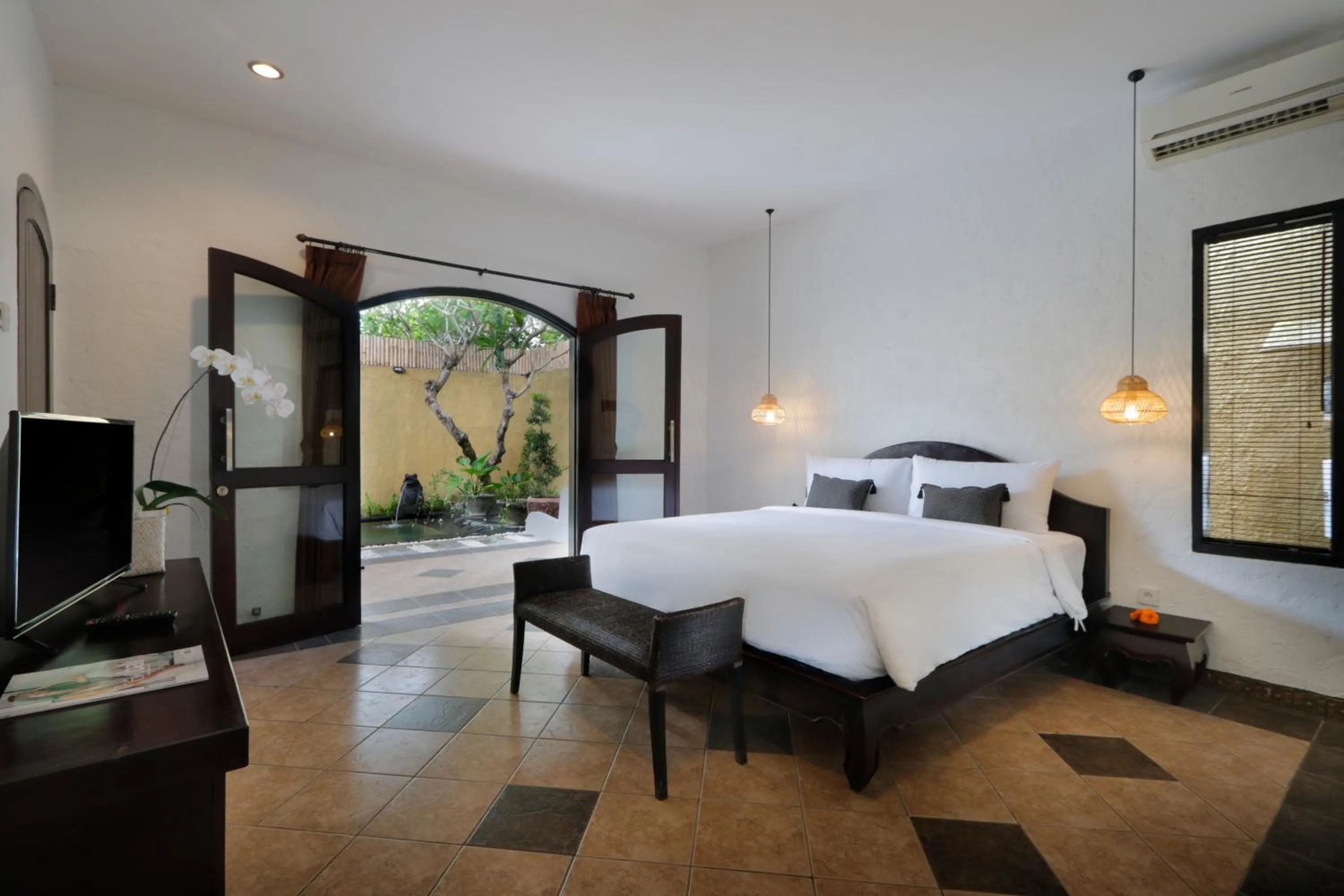 Bedroom, Bed in Singgah Villas Seminyak