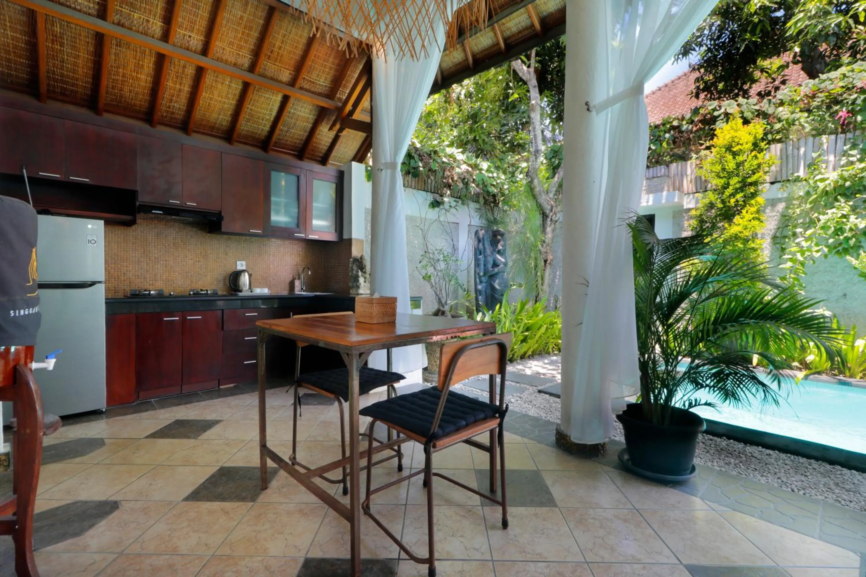 Patio in Singgah Villas Seminyak