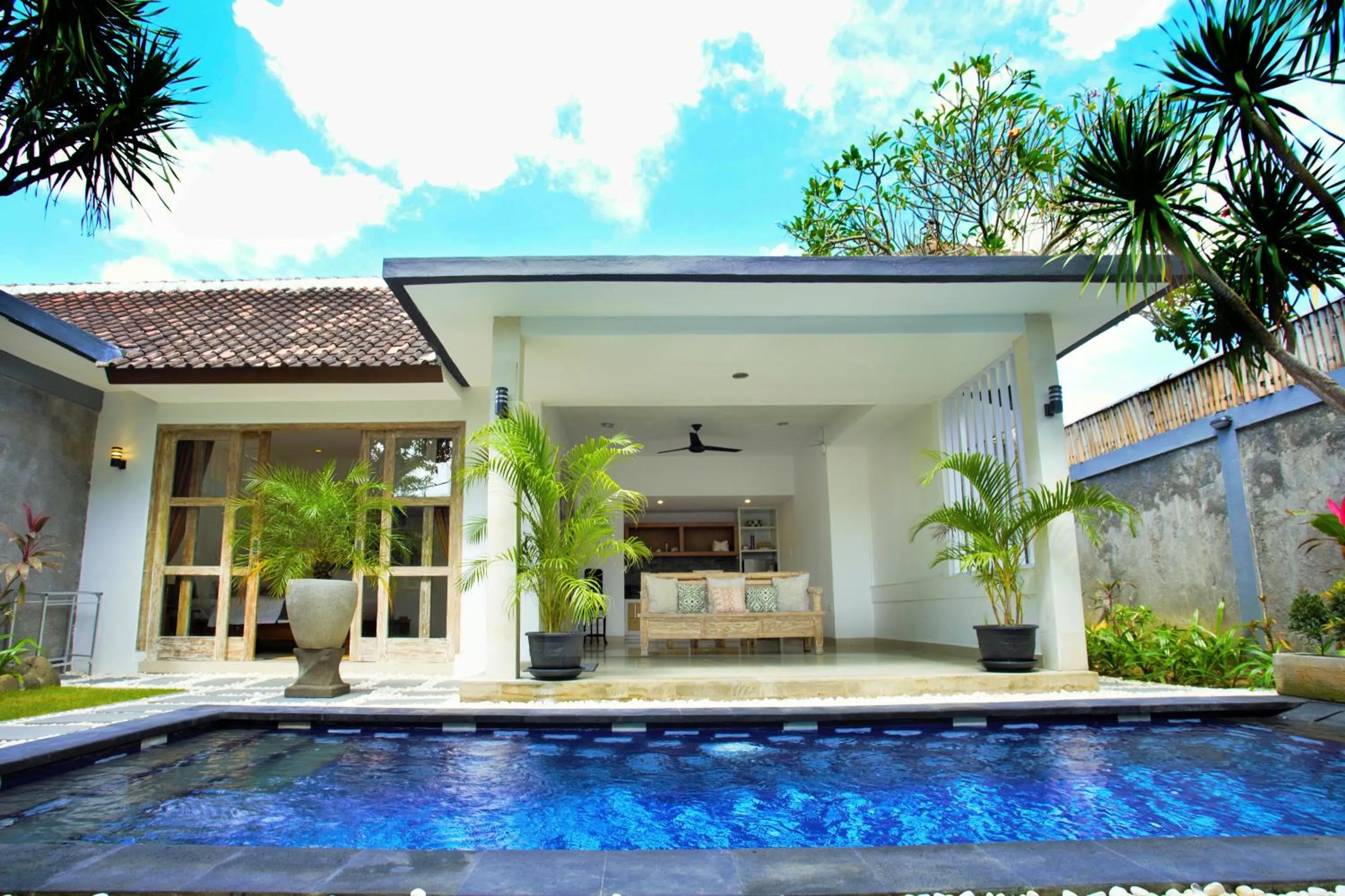 Garden in Singgah Villas Seminyak