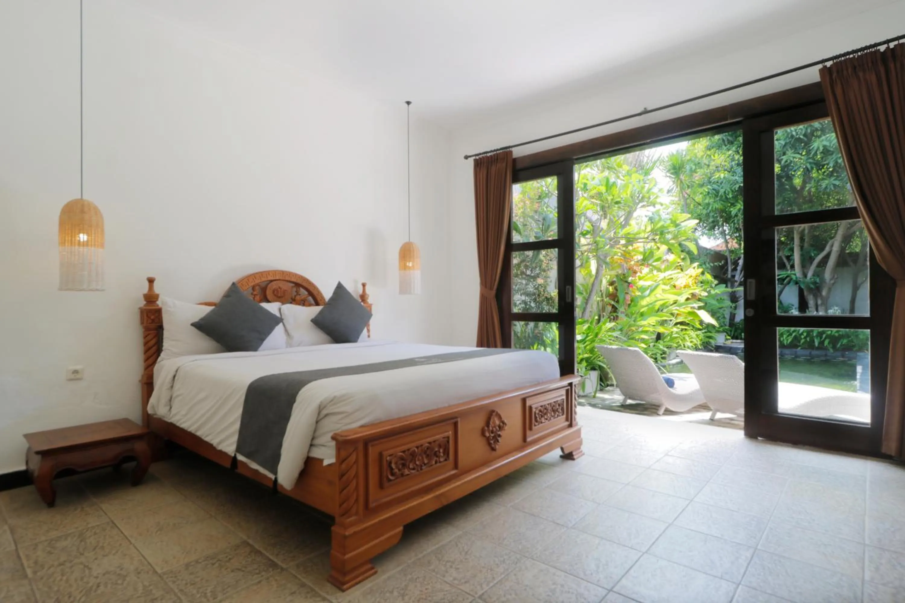 Bedroom, Bed in Singgah Villas Seminyak