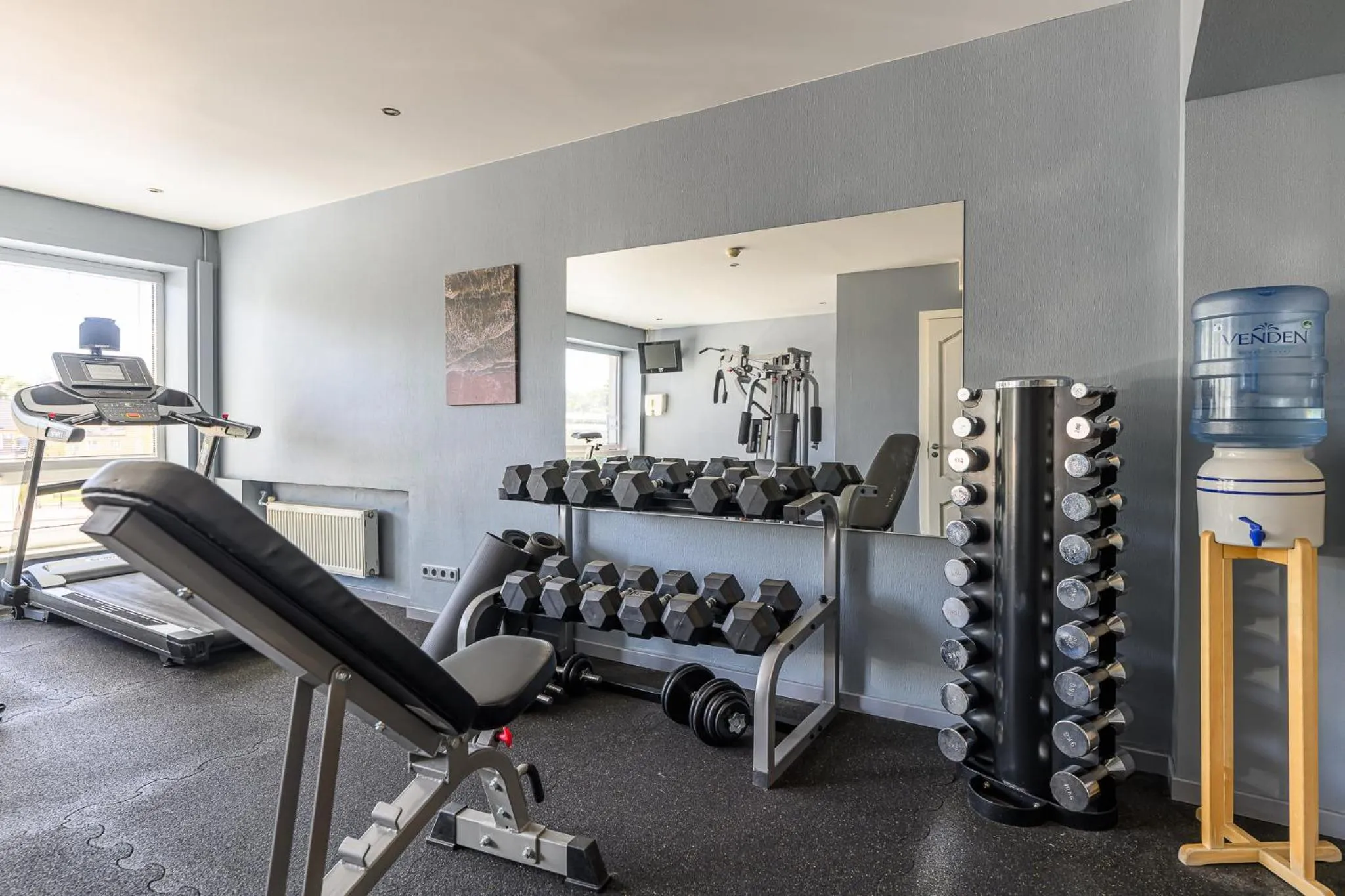 Fitness centre/facilities in Liva Hotel