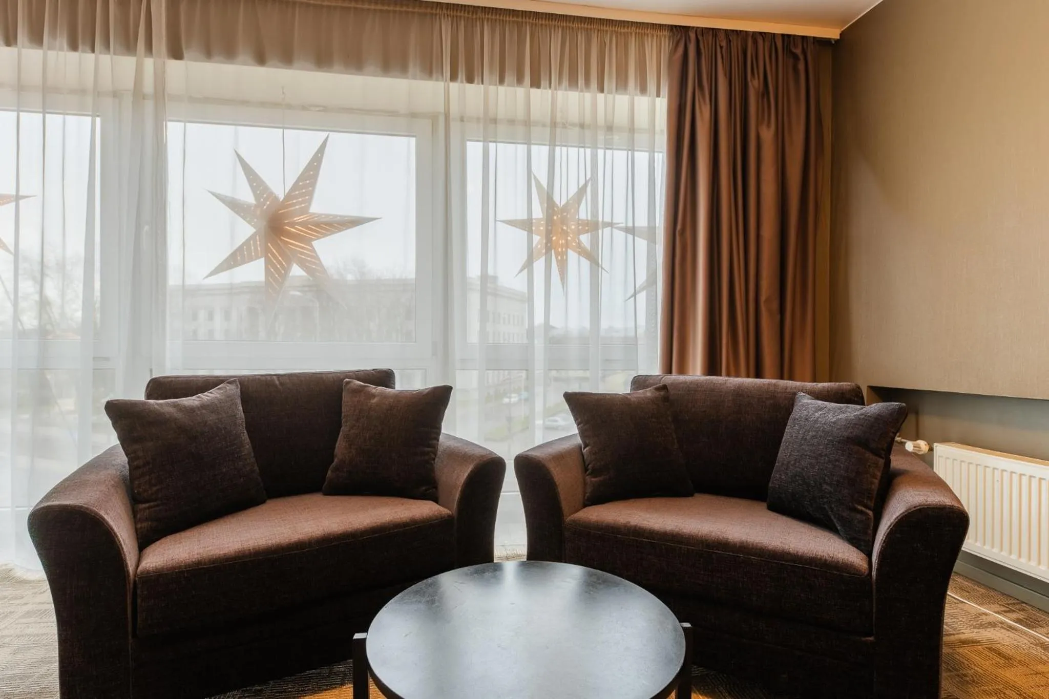 Seating area in Liva Hotel