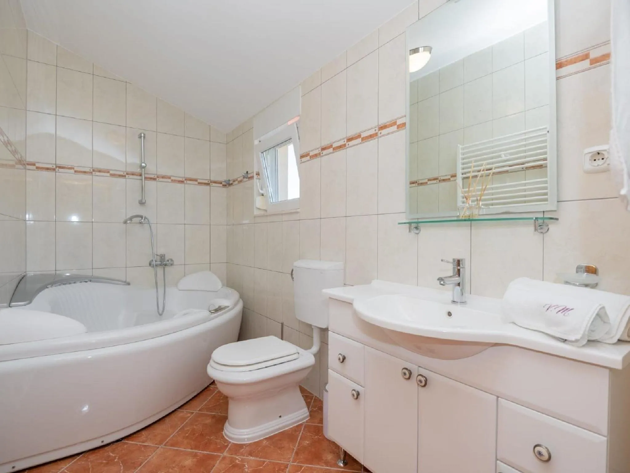 Shower in Villa Secret Beauty with Heated Saltwater Pool