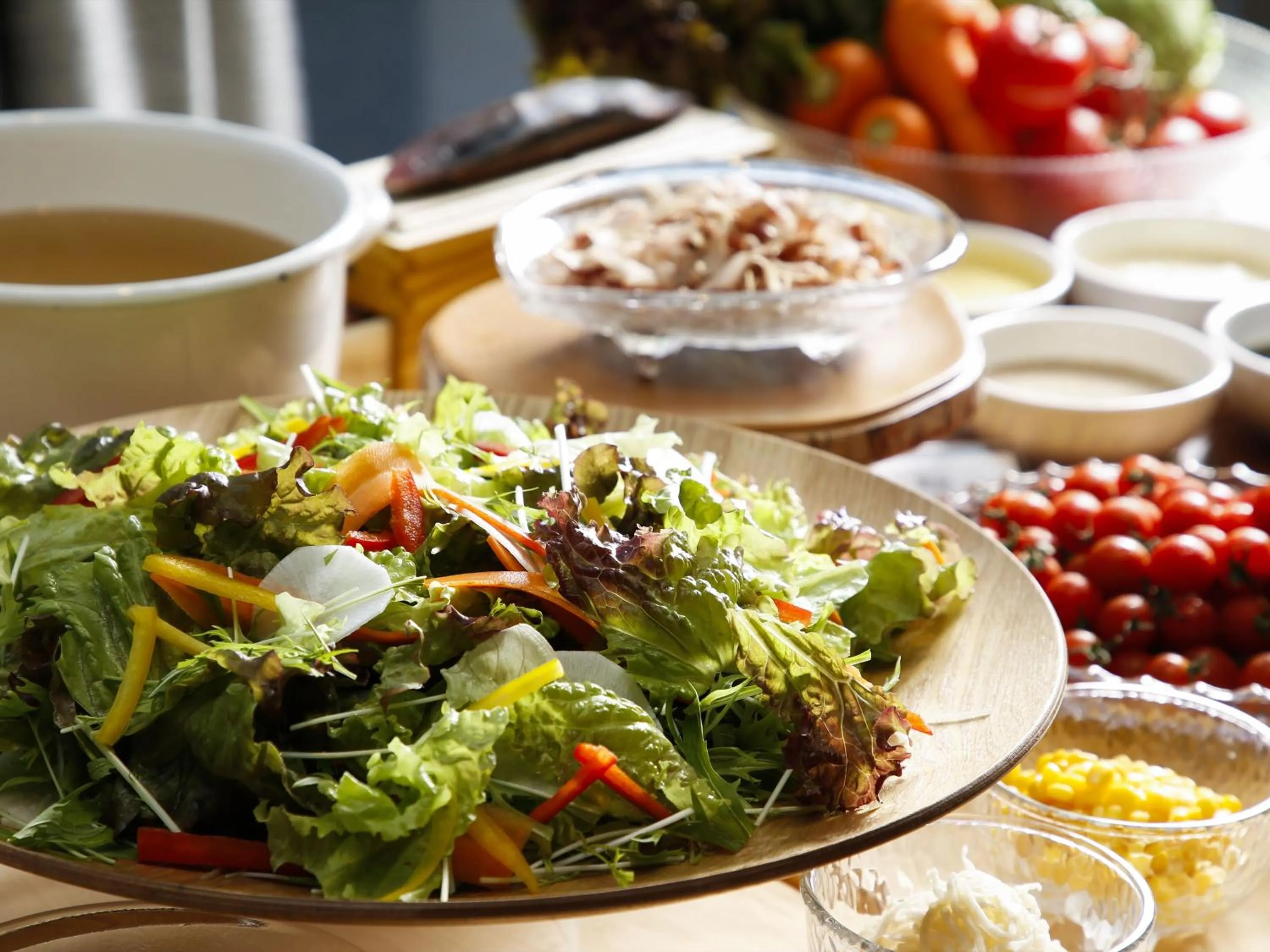 Buffet breakfast in Bishoku no Kakurega Provence