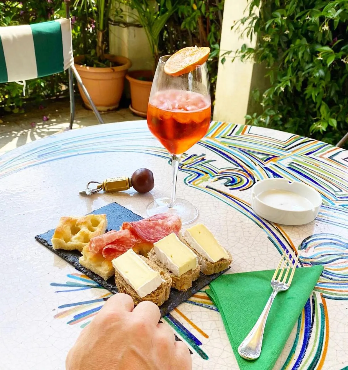 Balcony/Terrace in Hotel Miranda
