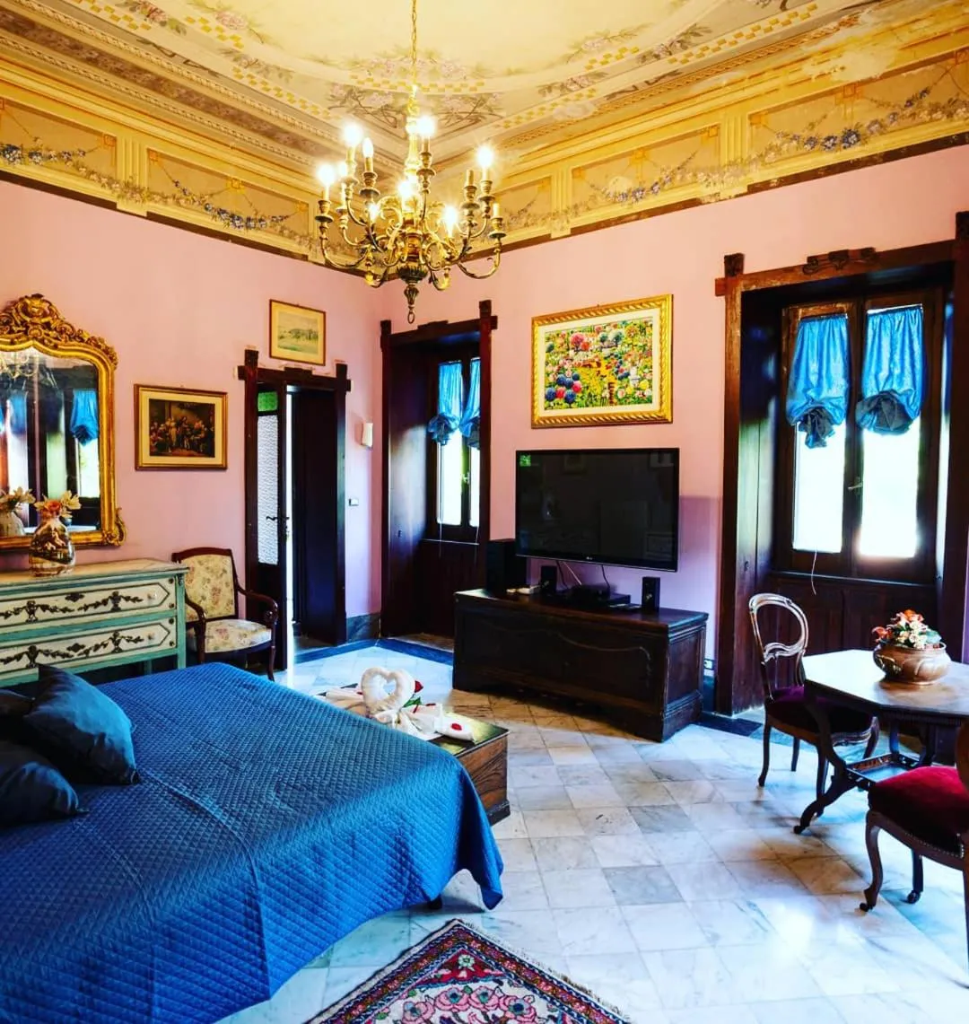Bed in Villa dei Marchesi Carrozza