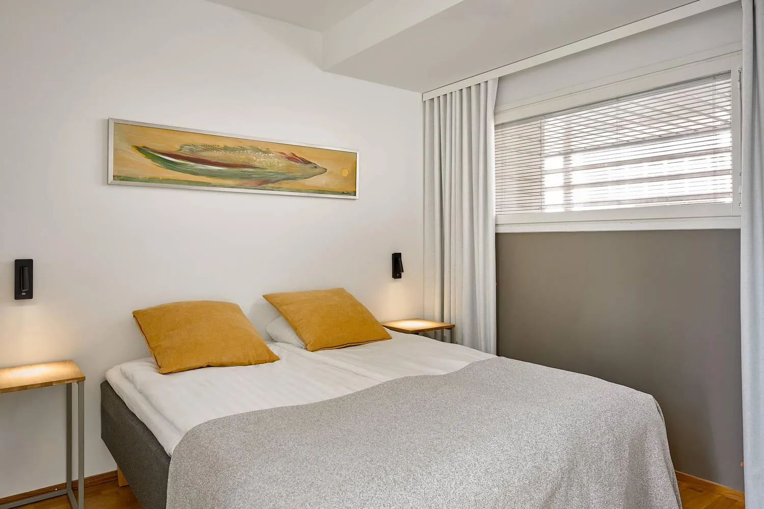 Bedroom, Bed in Holiday Club Tampereen Kehräämö Apartments