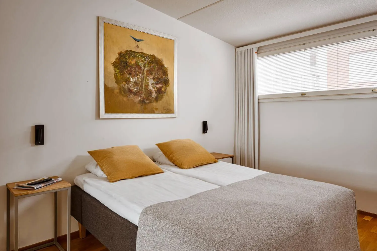 Bedroom, Bed in Holiday Club Tampereen Kehräämö Apartments