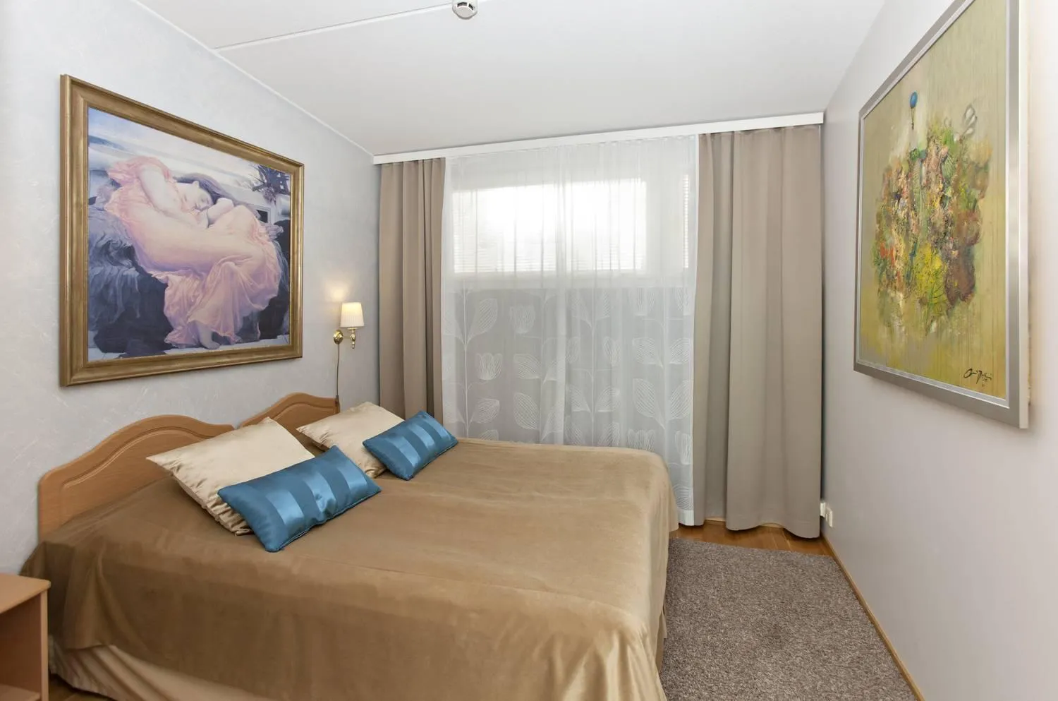 Bed in Holiday Club Tampereen Kehräämö Apartments