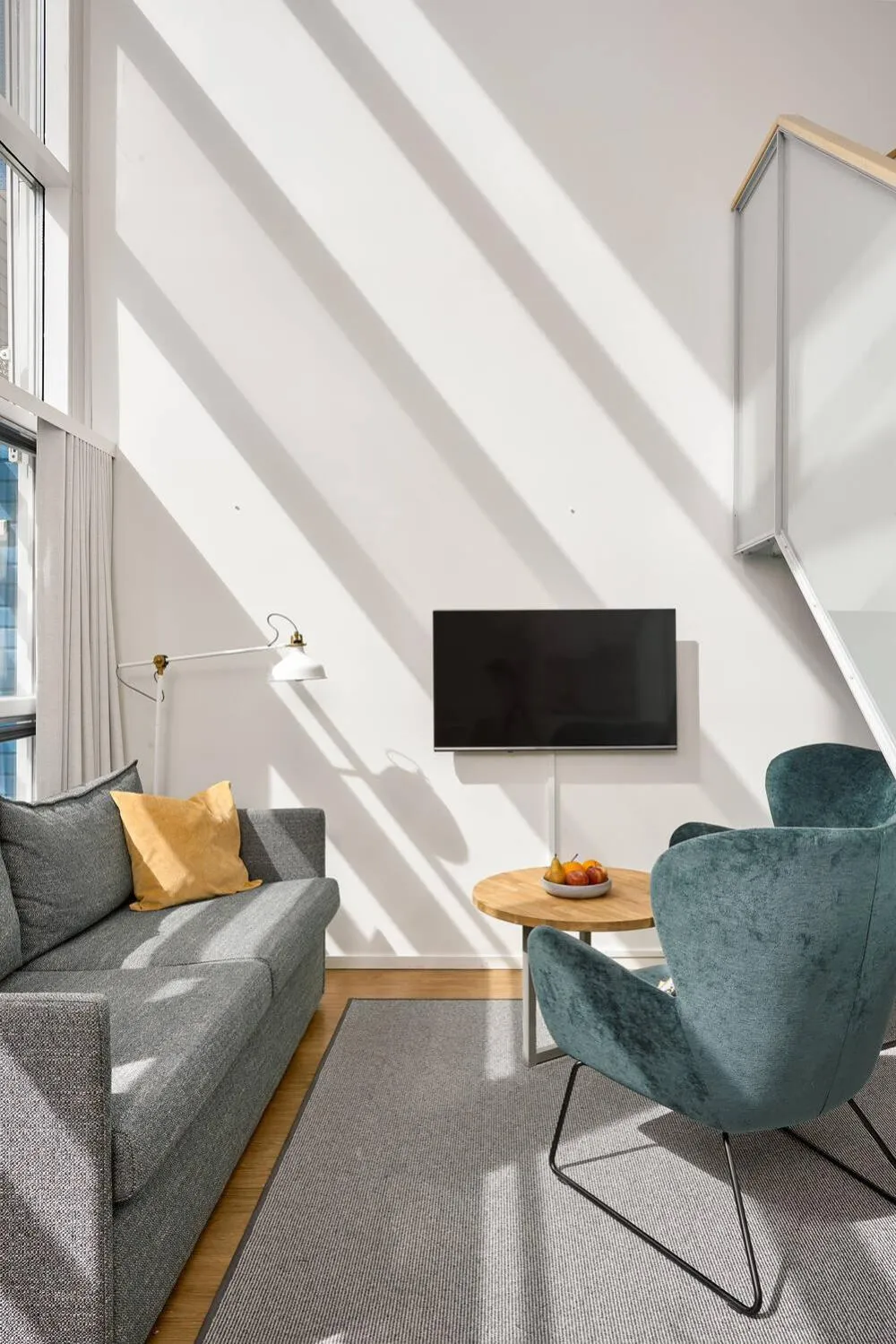 Living room in Holiday Club Tampereen Kehräämö Apartments