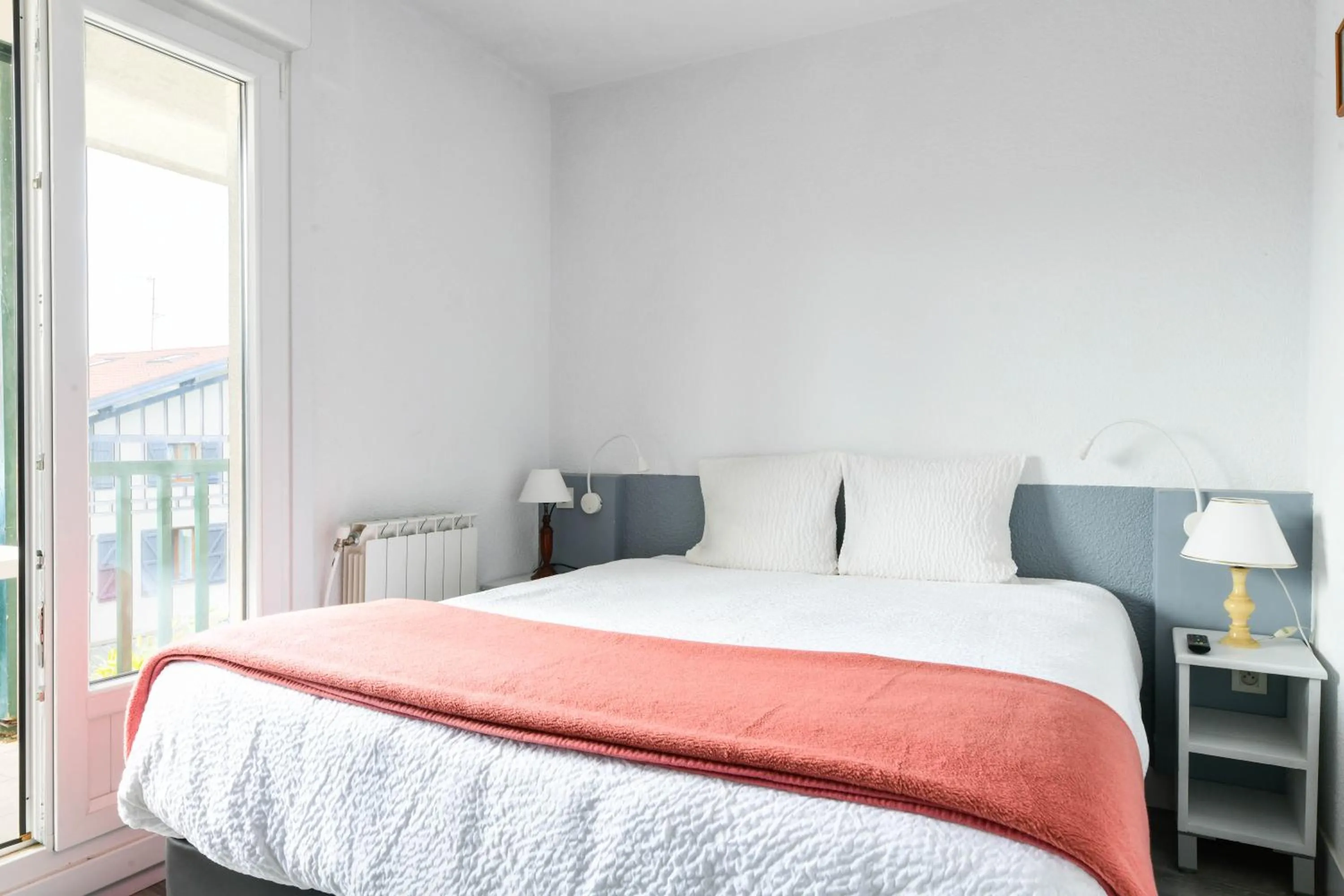 Bedroom, Bed in Logis Hotel & Restaurant Bergeret Sport