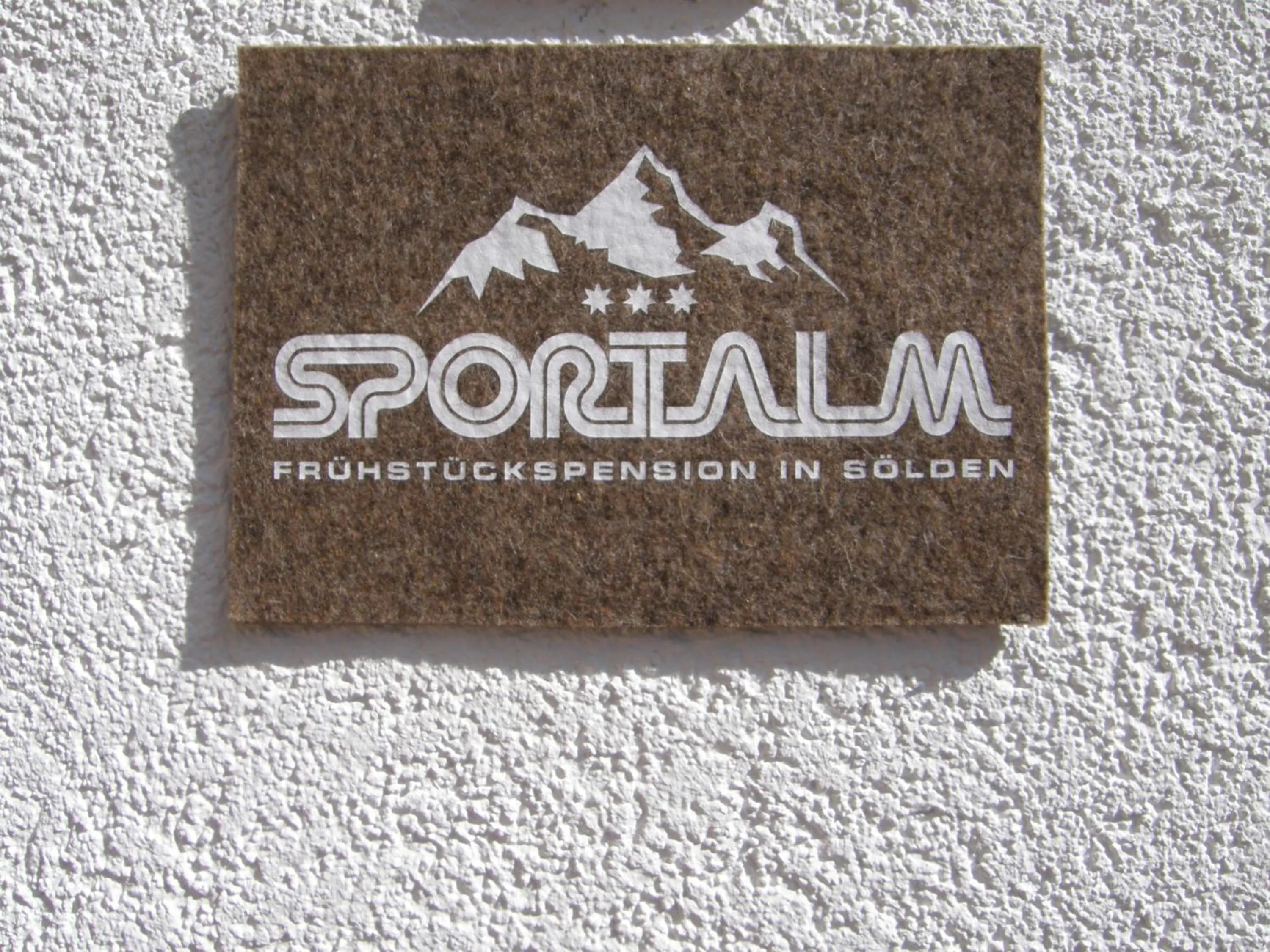 Property logo or sign in Sportalm