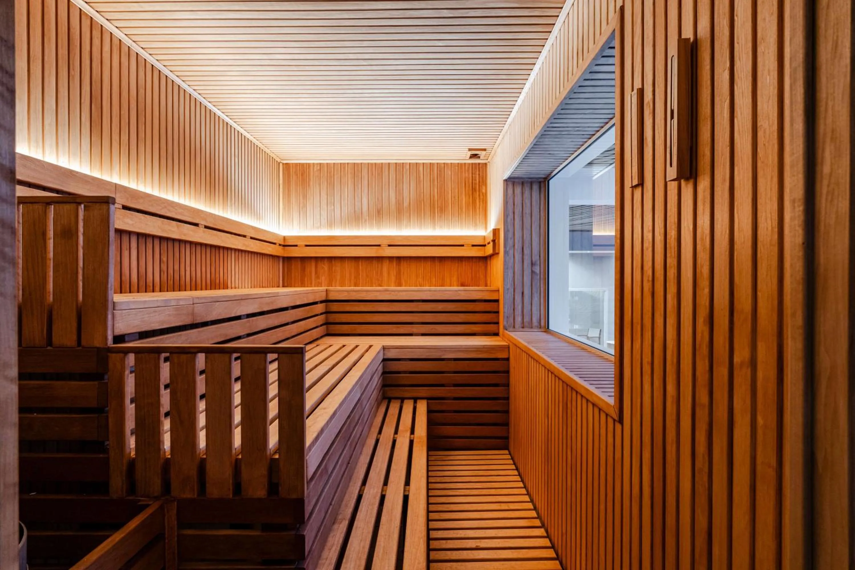 Sauna in Radisson Blu Hotel & Spa, Daugava Riga