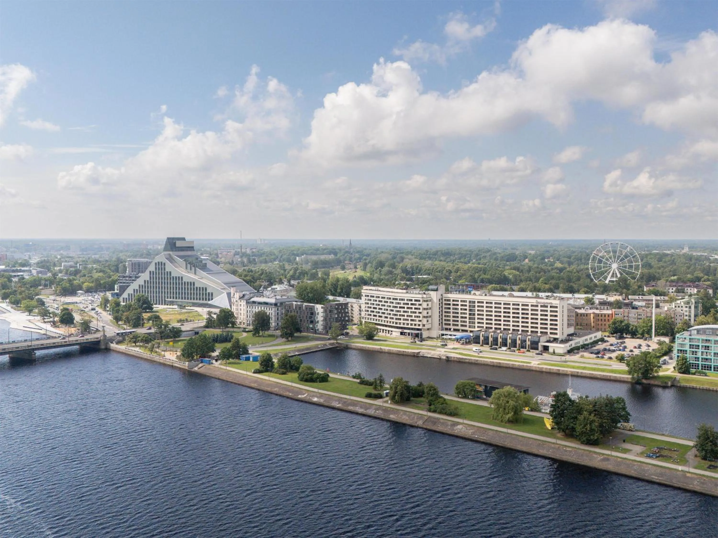 Property building in Radisson Blu Hotel & Spa, Daugava Riga