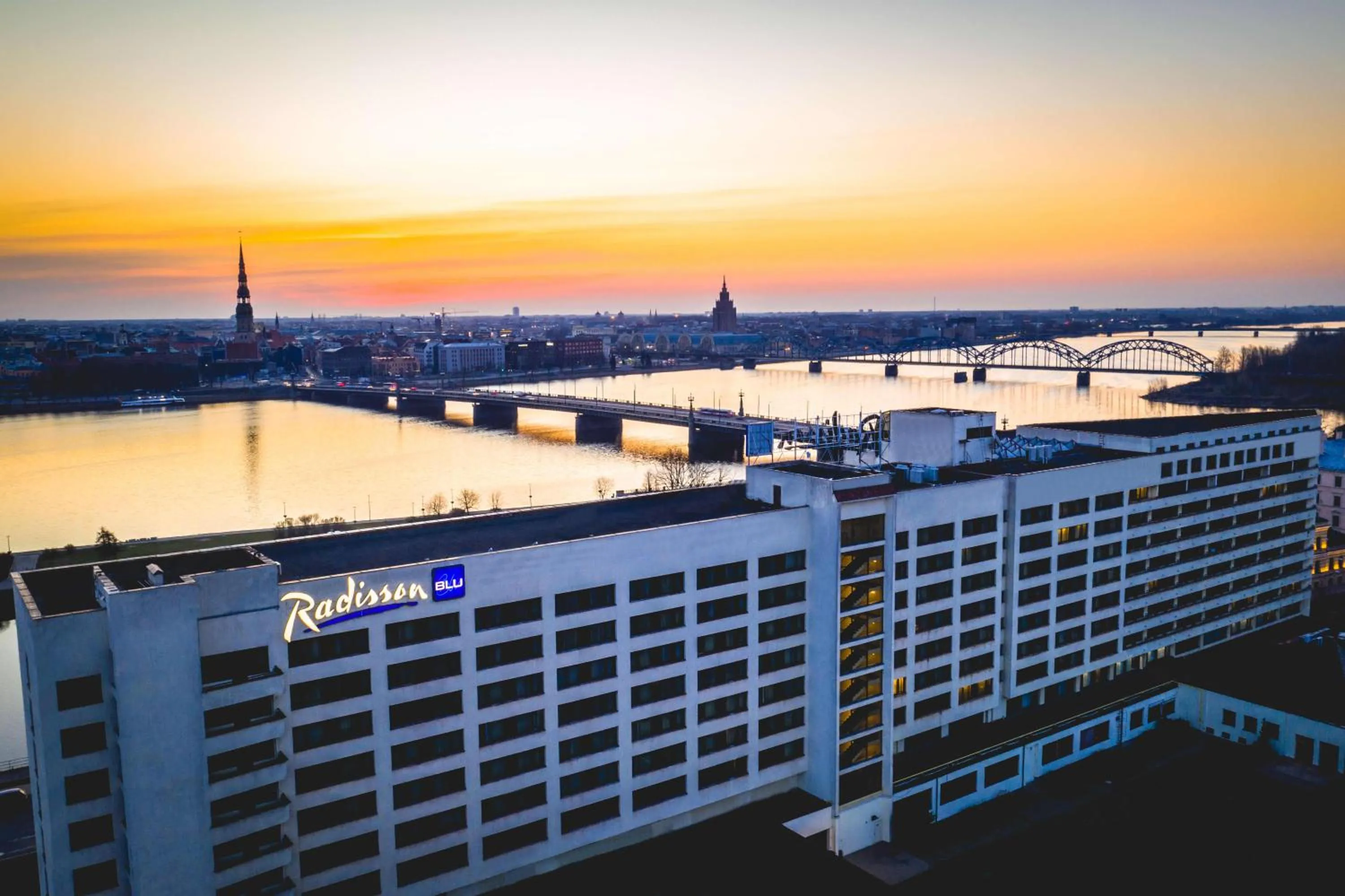 Property building in Radisson Blu Hotel & Spa, Daugava Riga