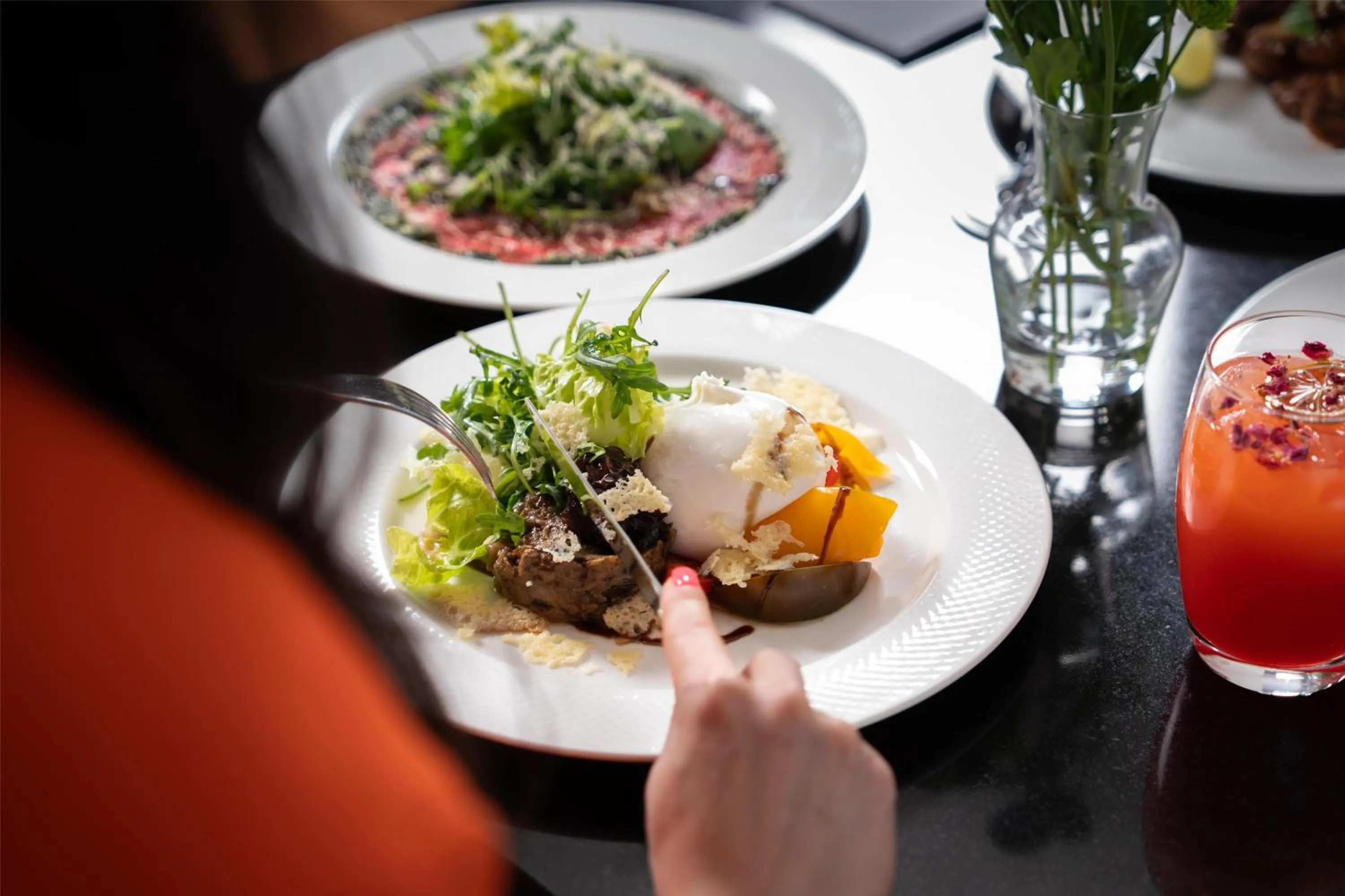 Food close-up in Radisson Blu Hotel & Spa, Daugava Riga