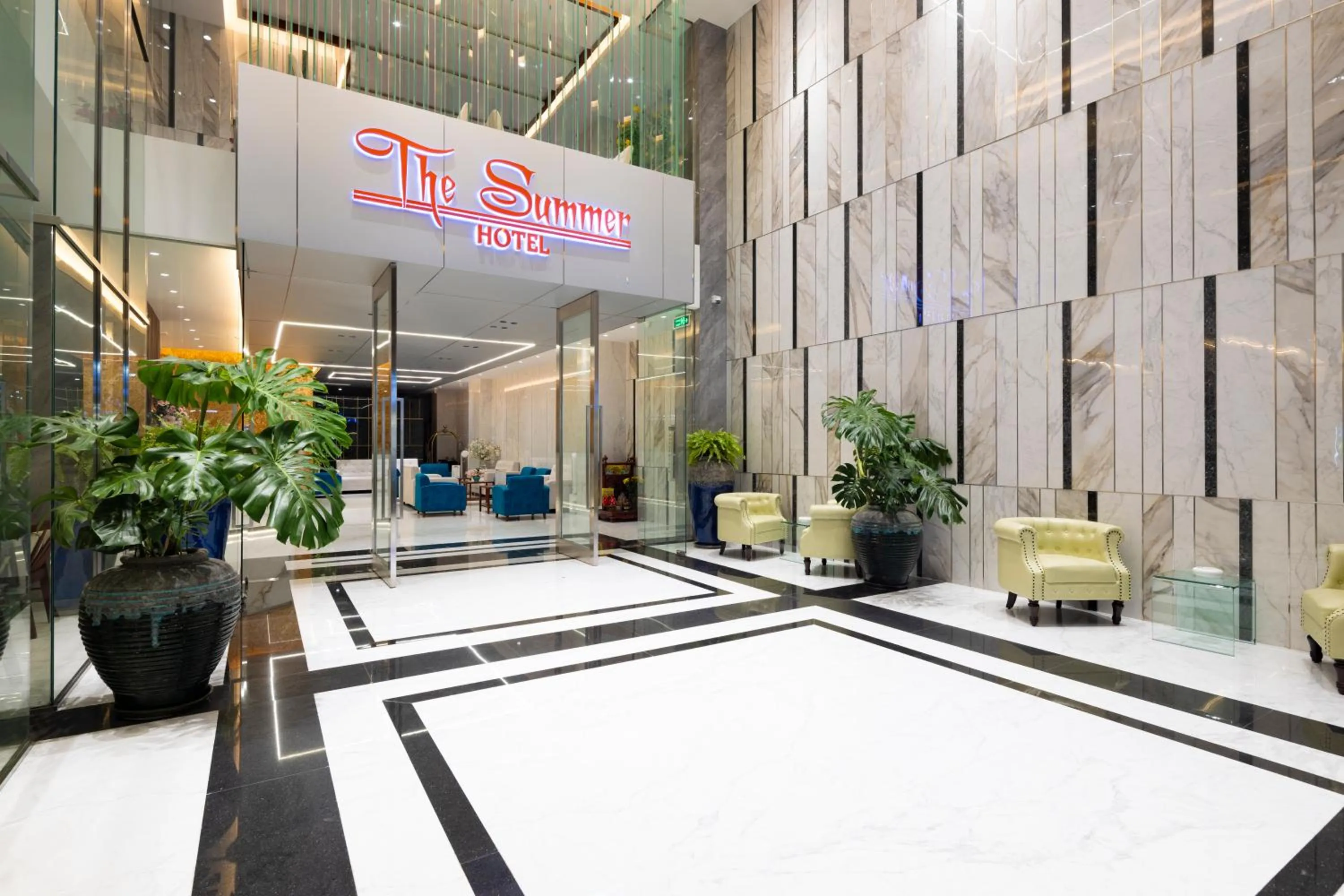 Lobby or reception in The Summer Hotel