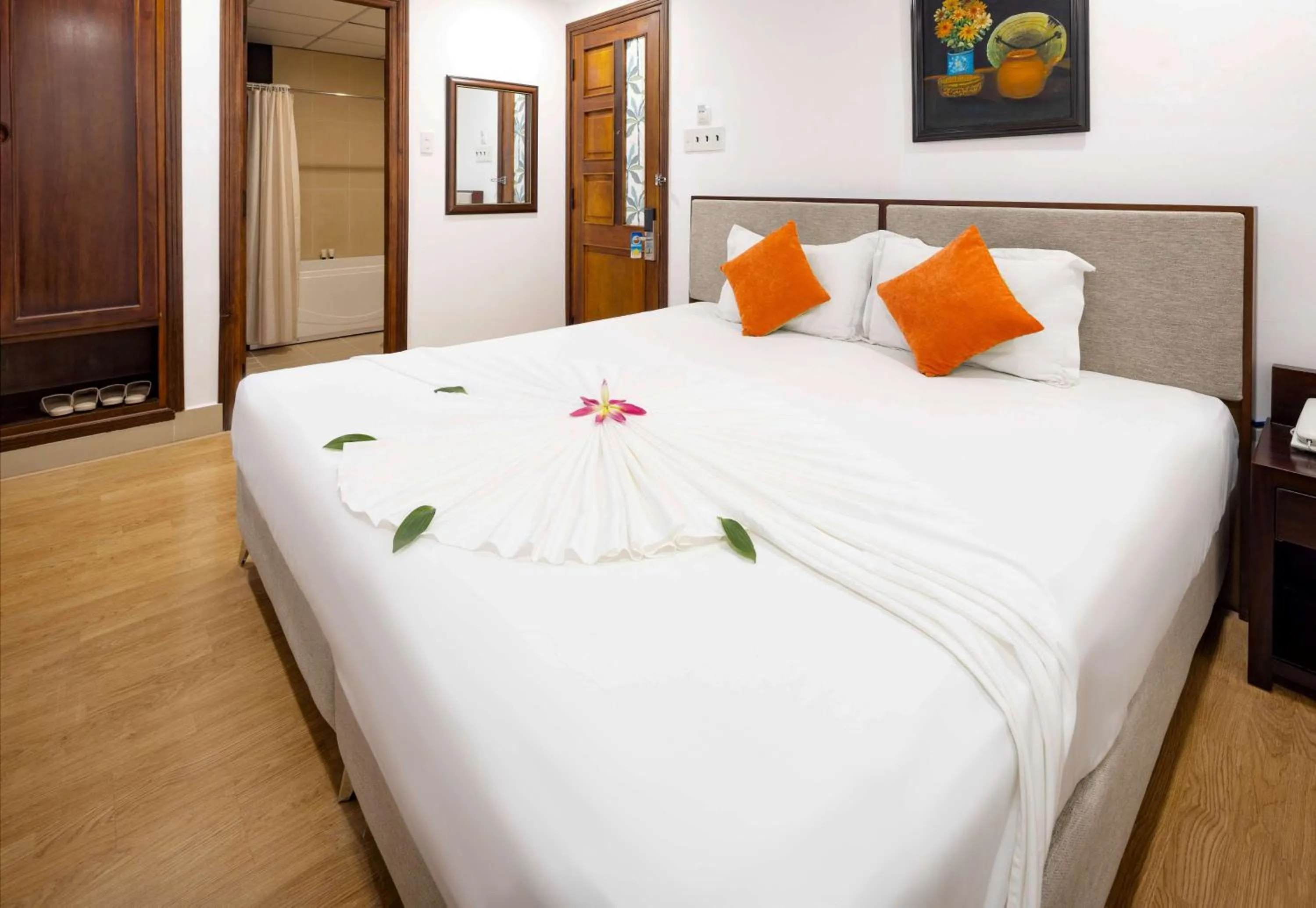 Bed in The Summer Hotel