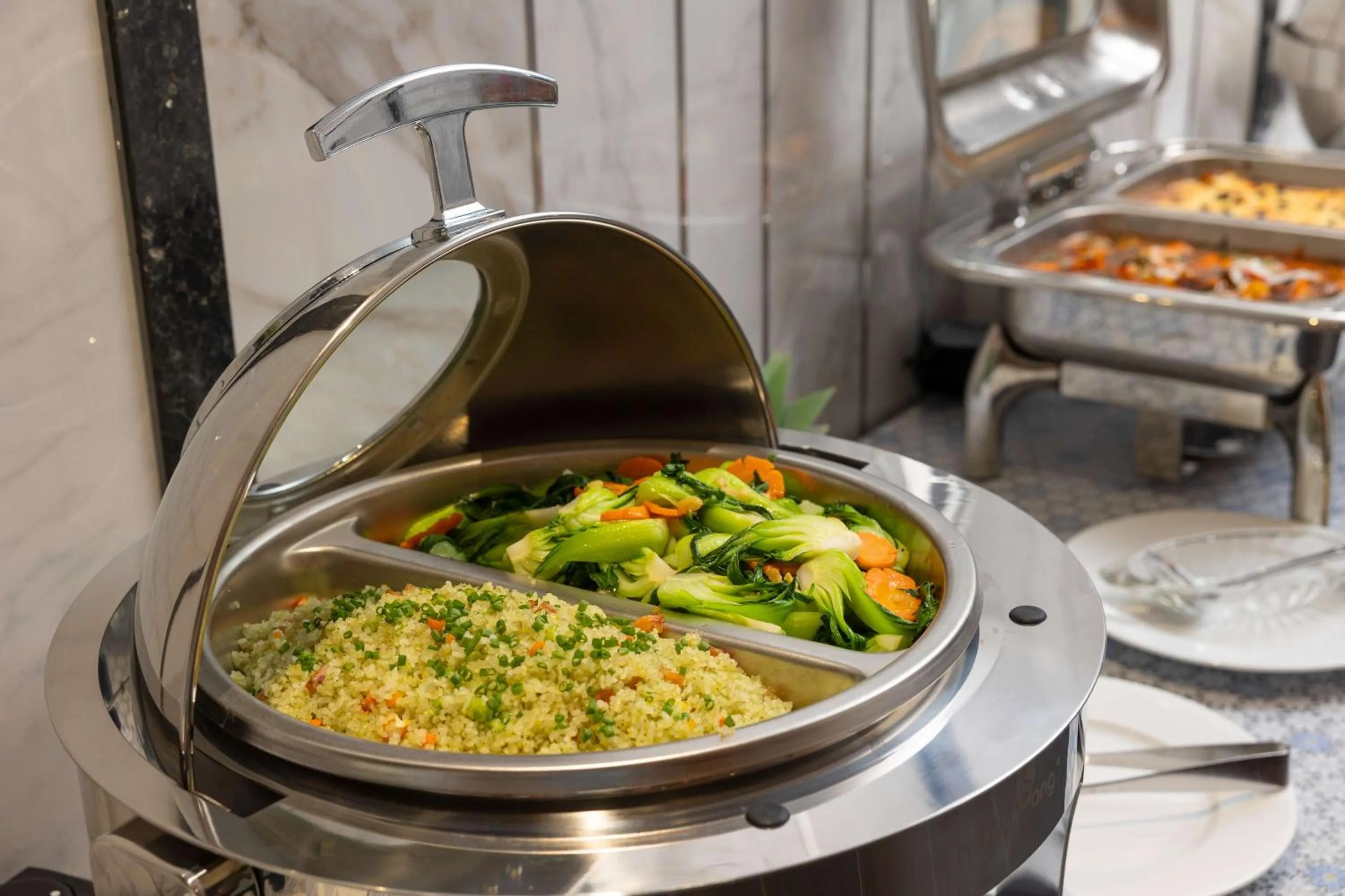 Buffet breakfast in The Summer Hotel