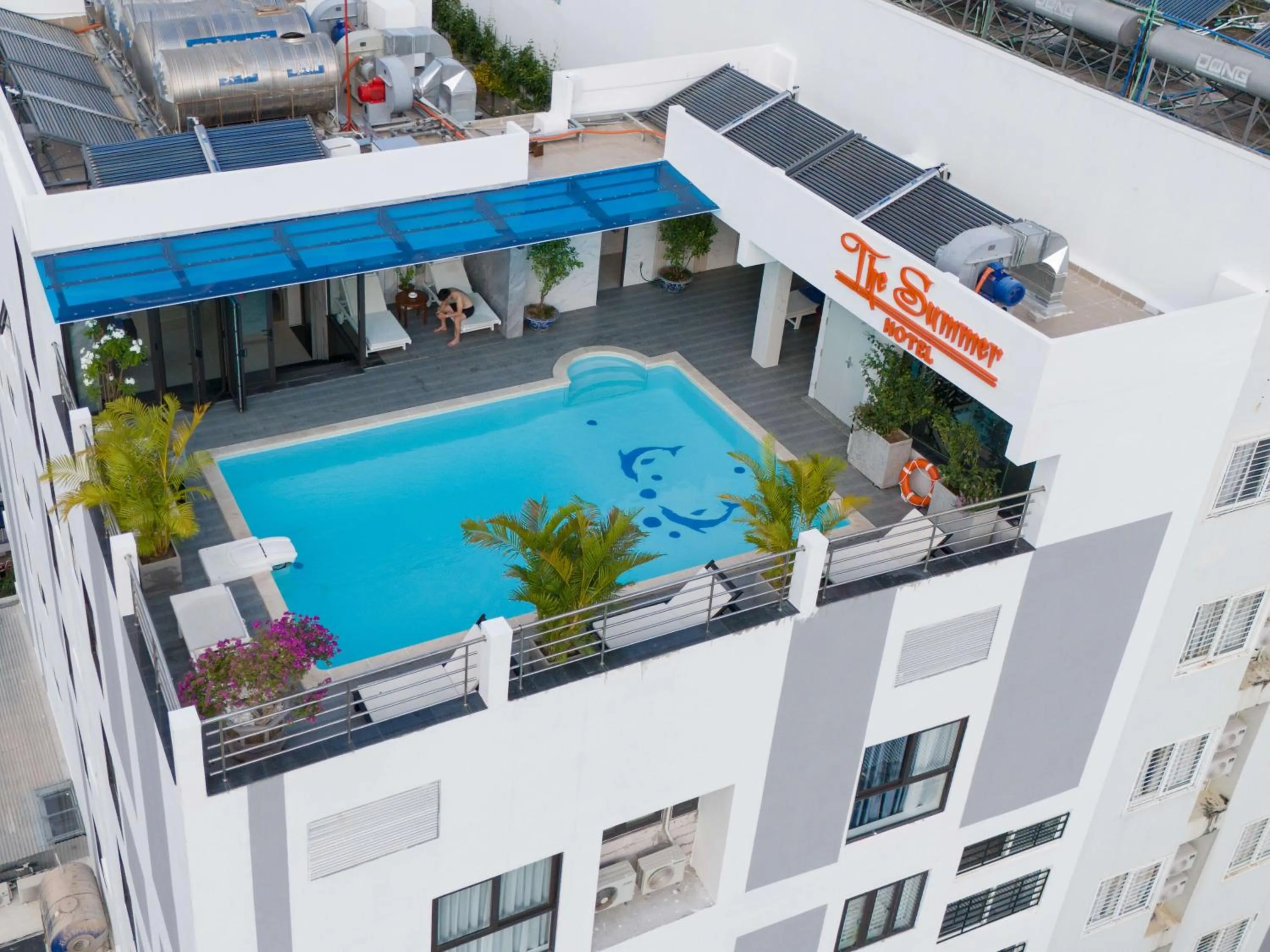 Balcony/Terrace in The Summer Hotel