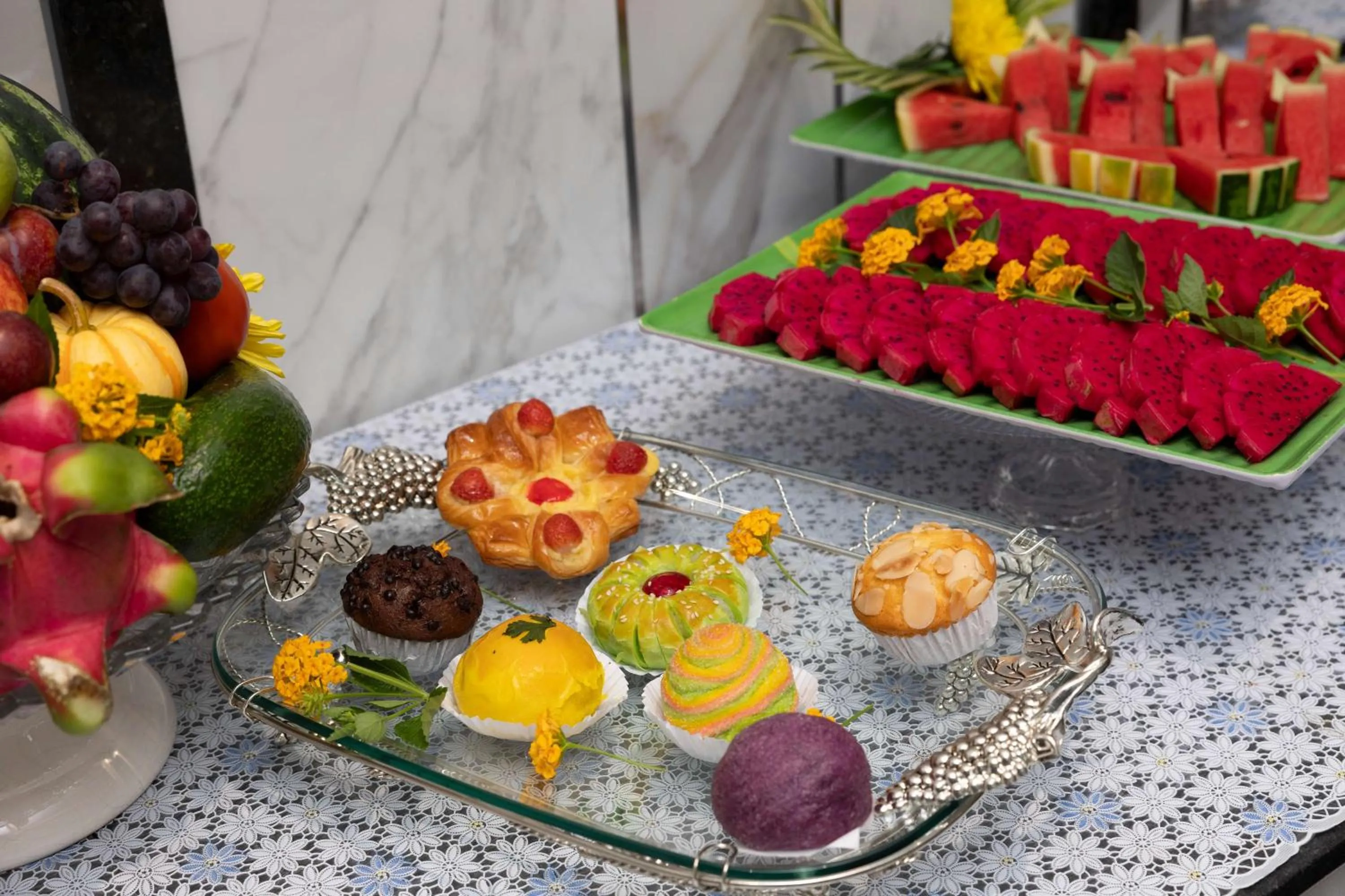 Buffet breakfast in The Summer Hotel