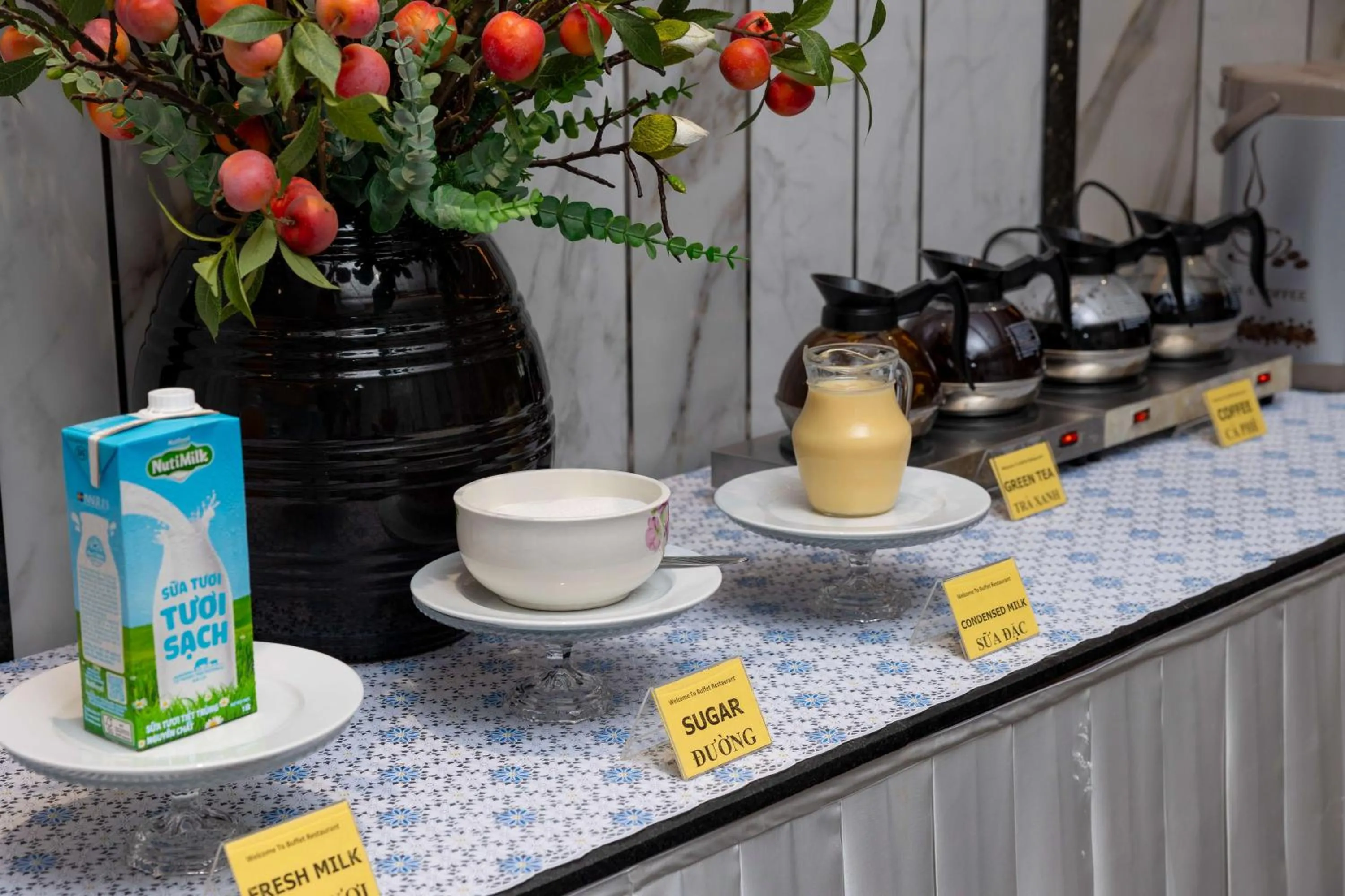 Buffet breakfast in The Summer Hotel