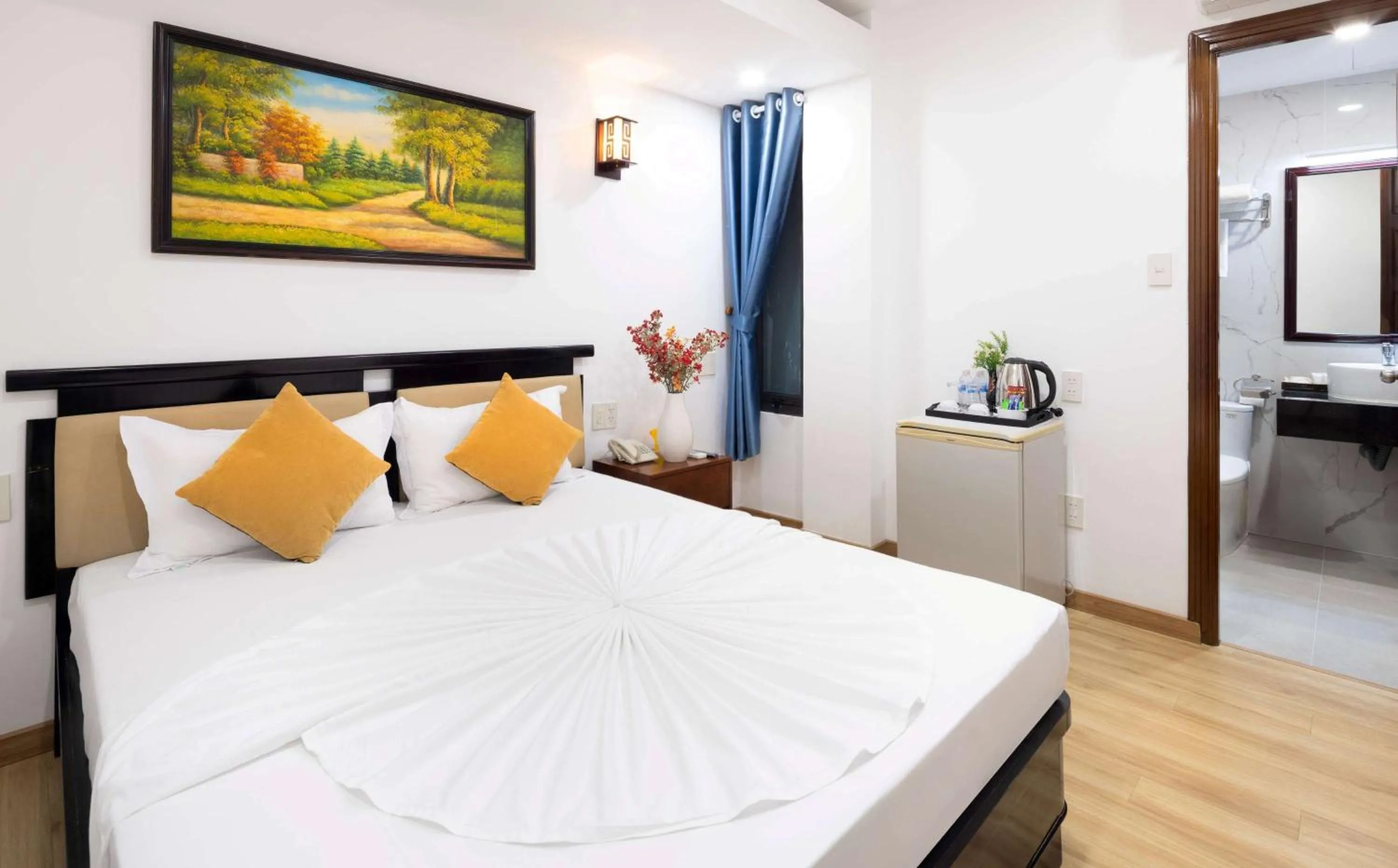 Bed in The Summer Hotel