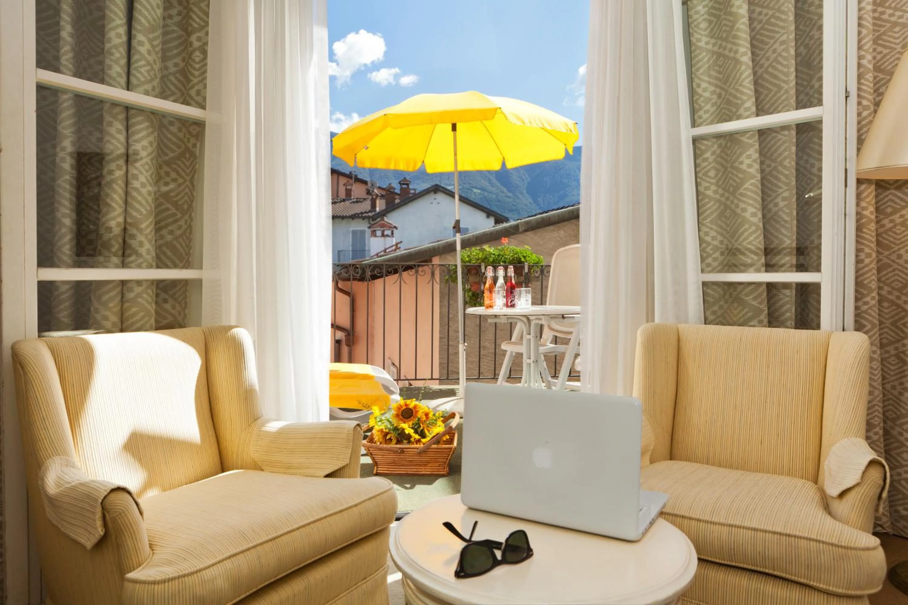 Balcony/Terrace in Hotel Tamaro