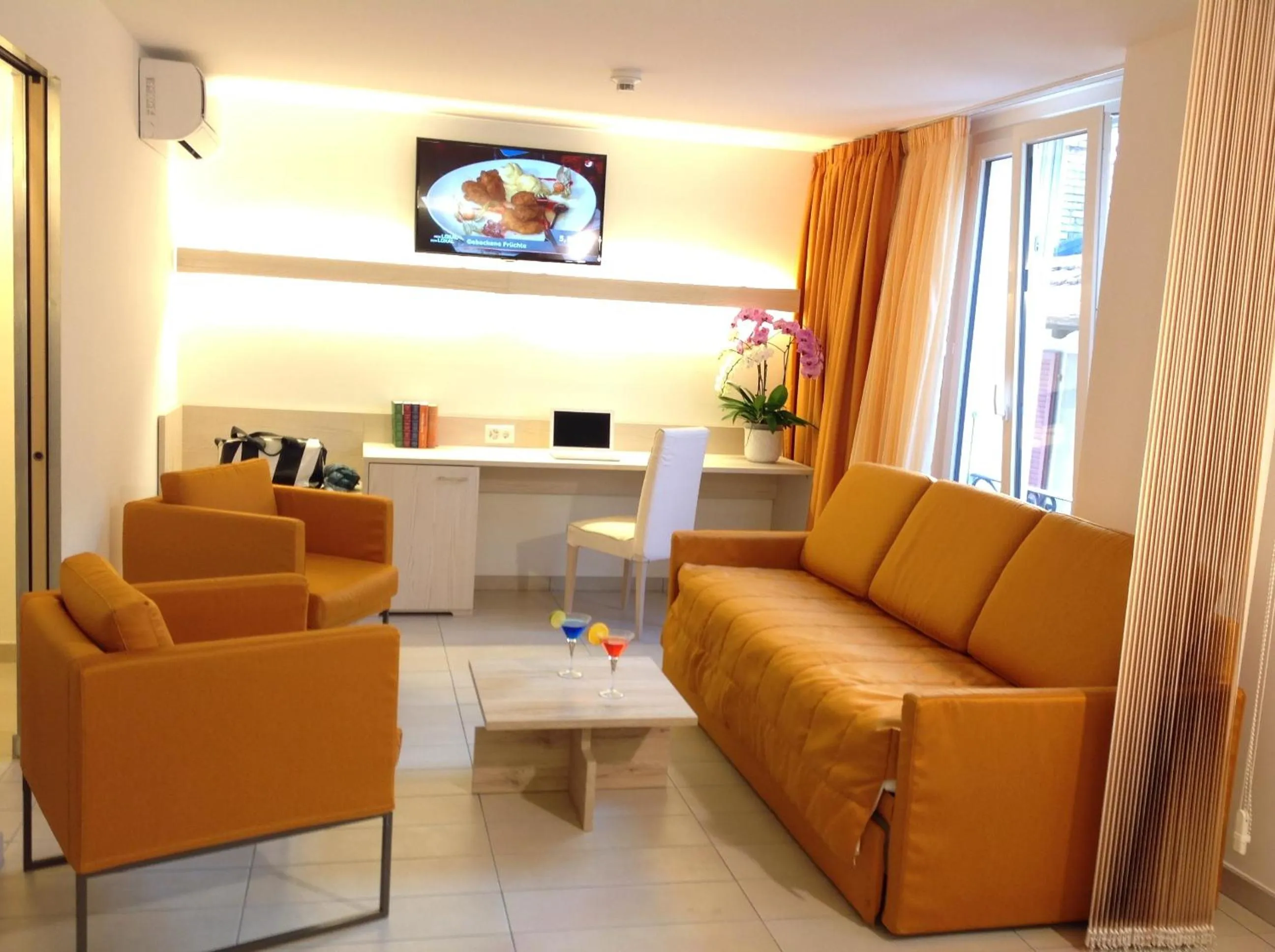 Living room in Hotel Tamaro