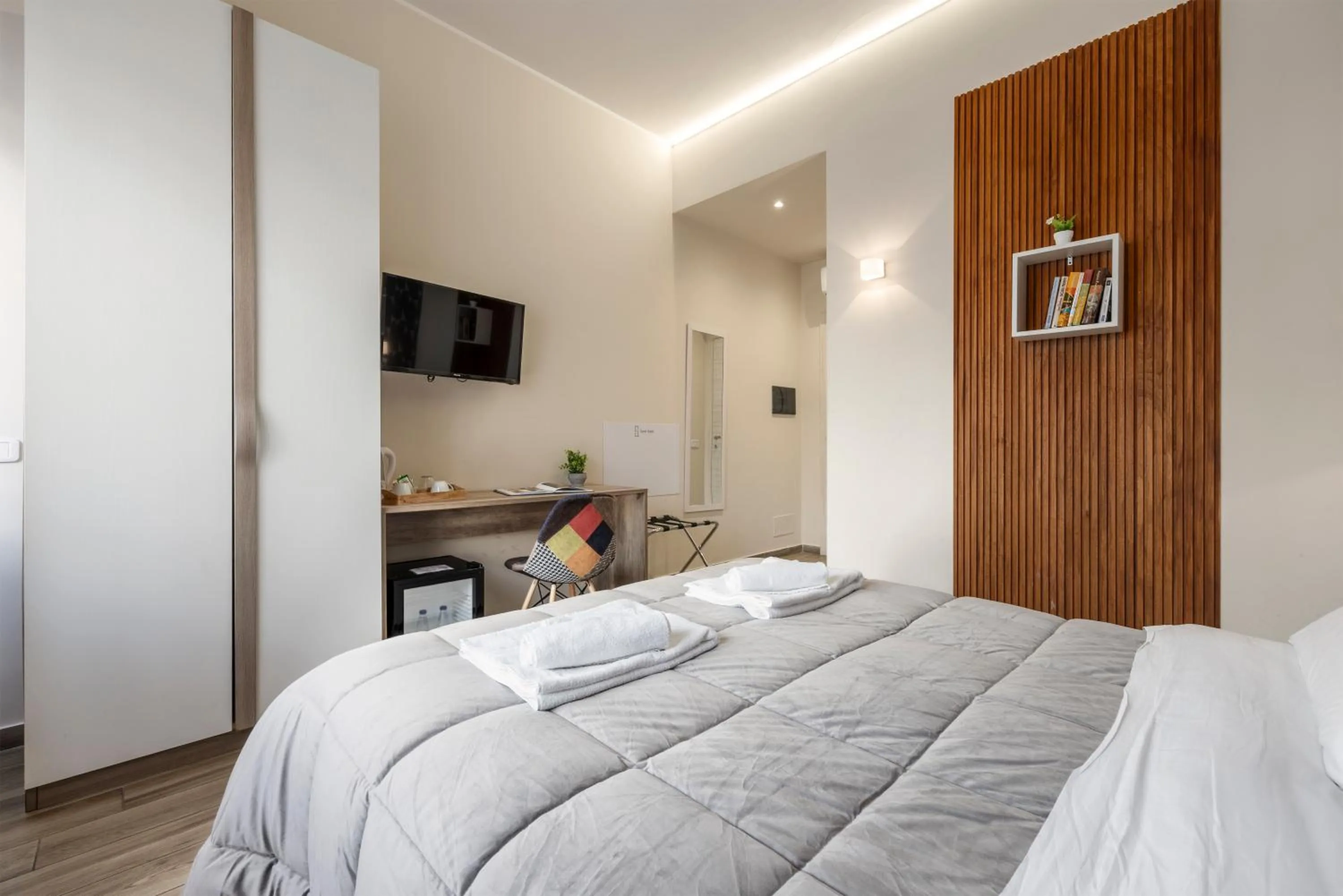 Bed in Quinto Stabile Rooms&Suite