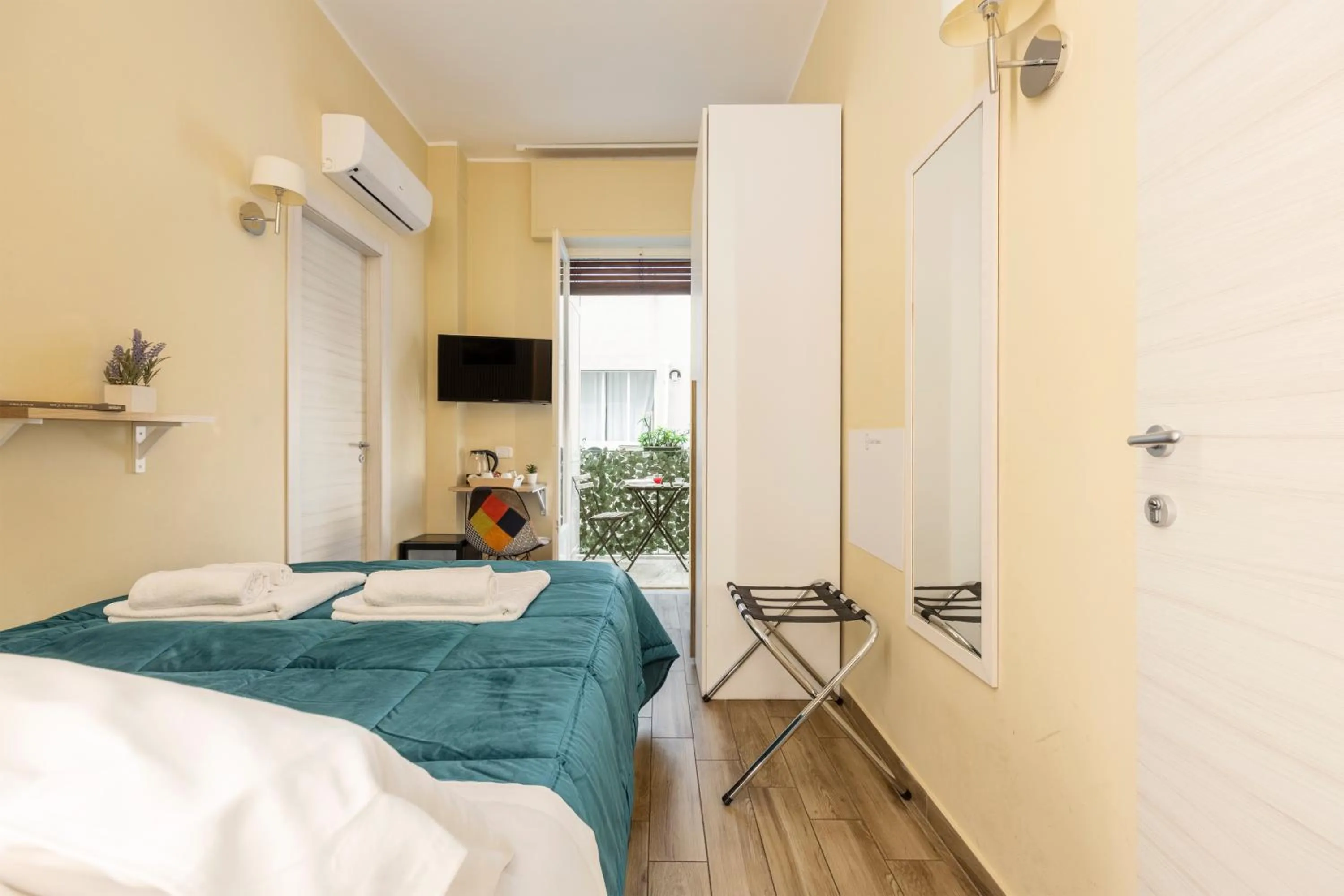 Bed in Quinto Stabile Rooms&Suite