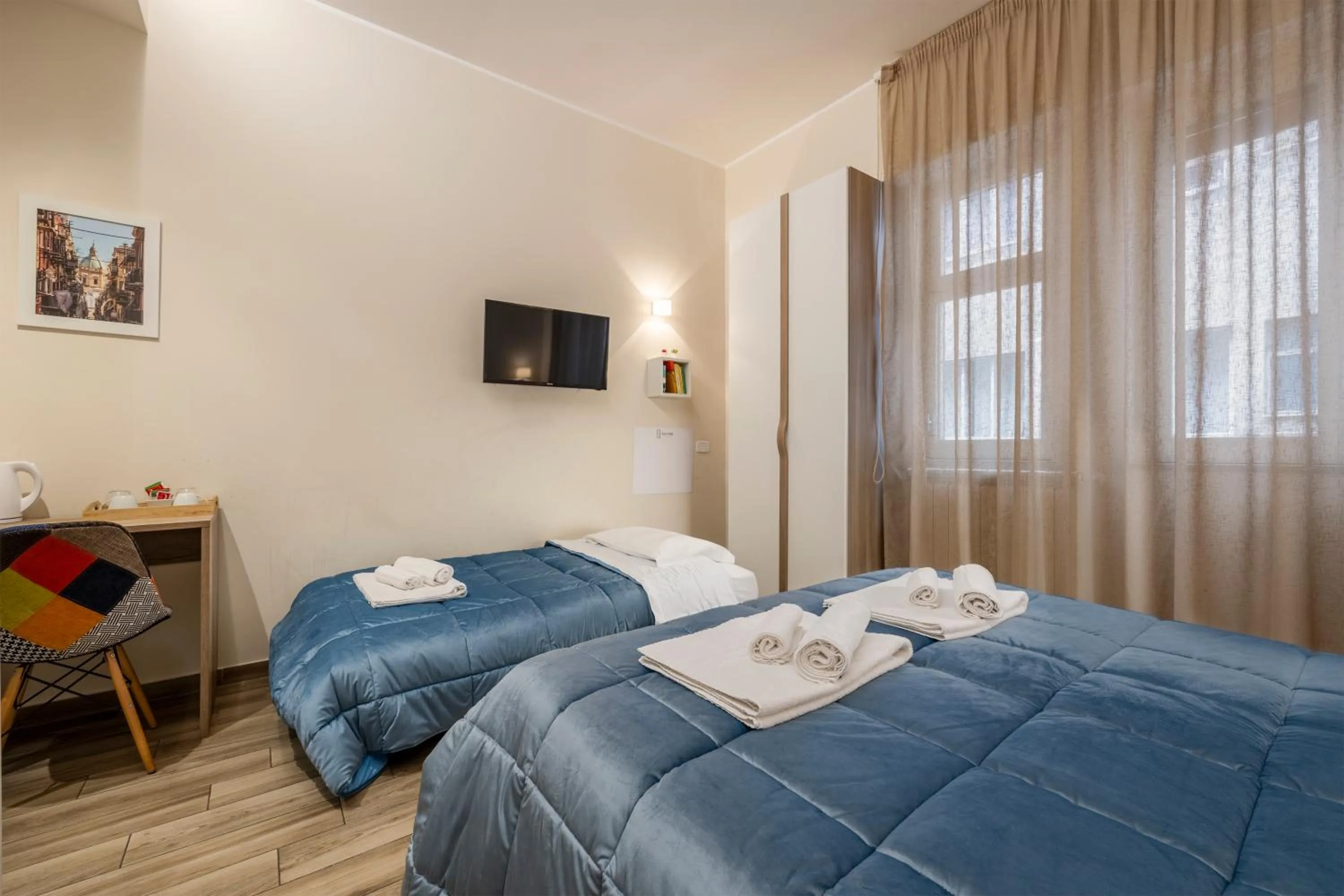 Bed in Quinto Stabile Rooms&Suite