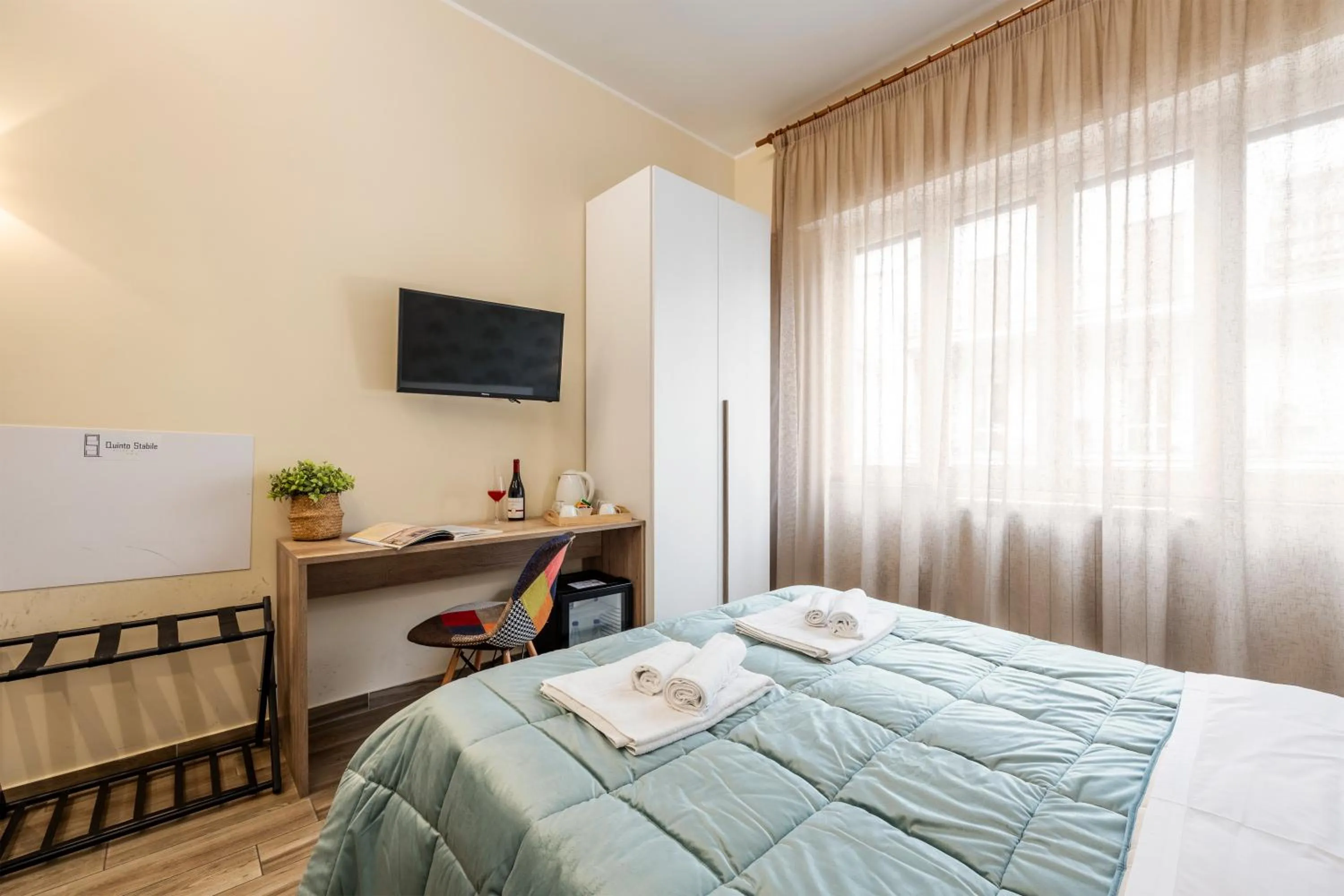 Bed in Quinto Stabile Rooms&Suite