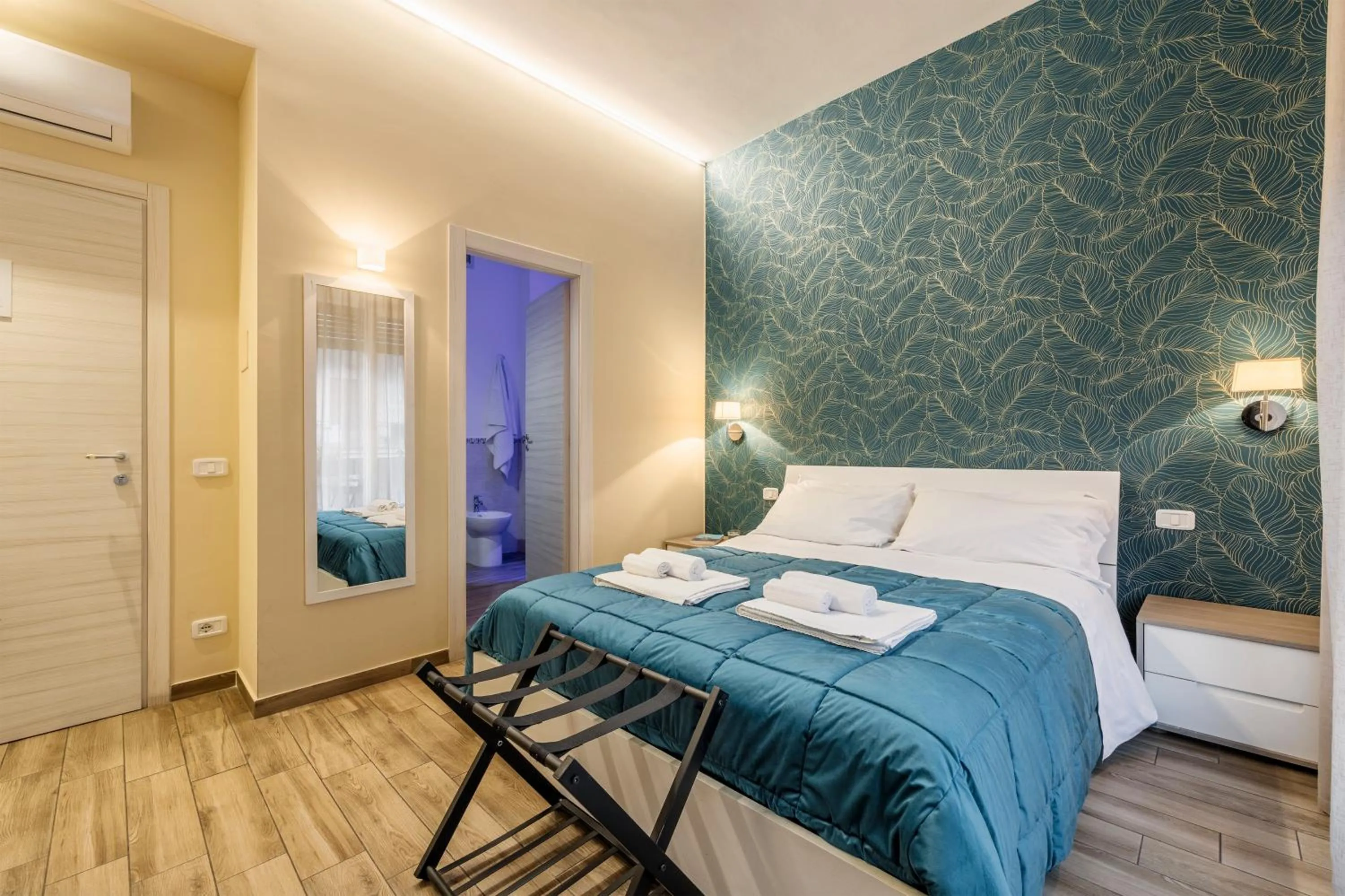 Bed in Quinto Stabile Rooms&Suite