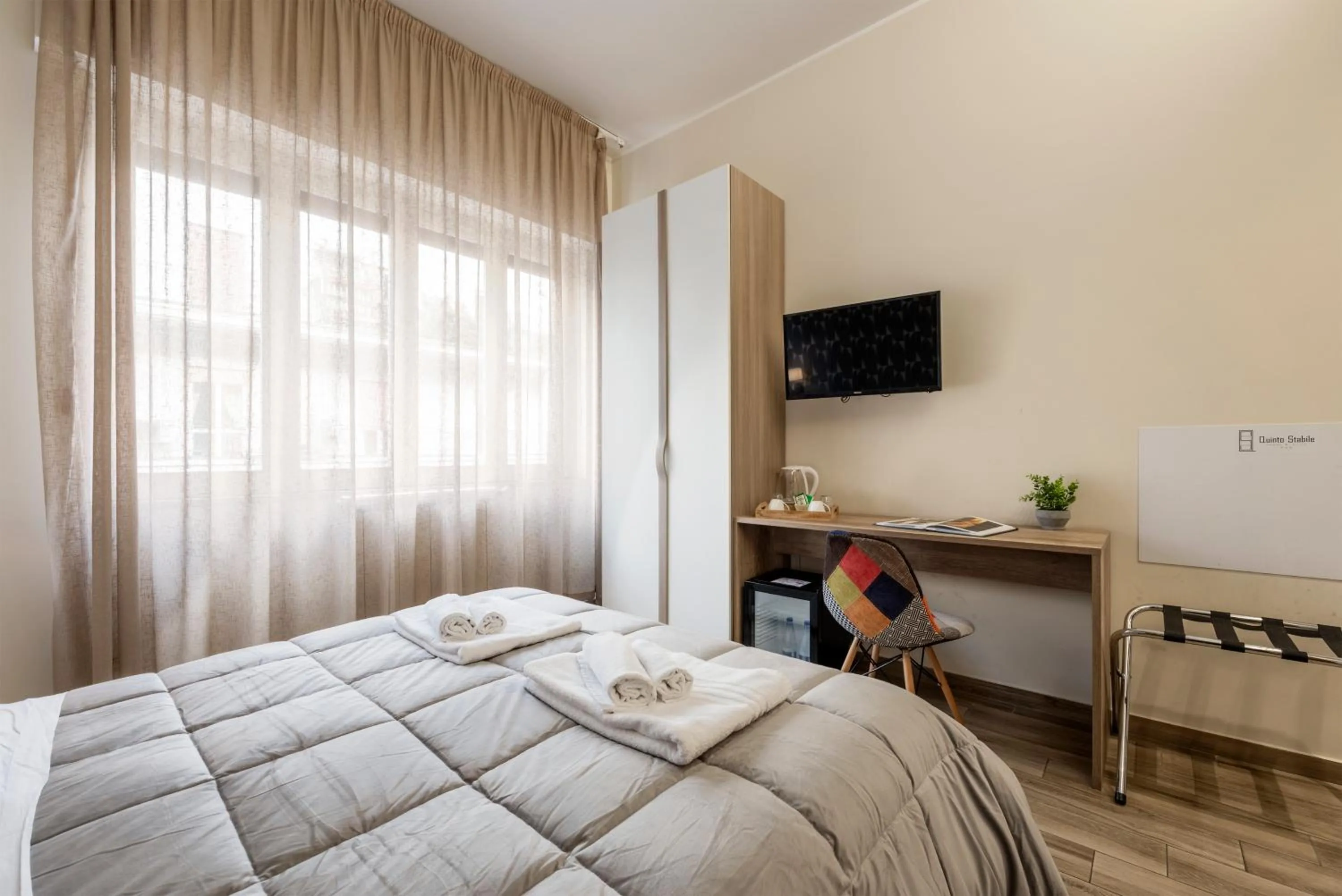 Bed in Quinto Stabile Rooms&Suite