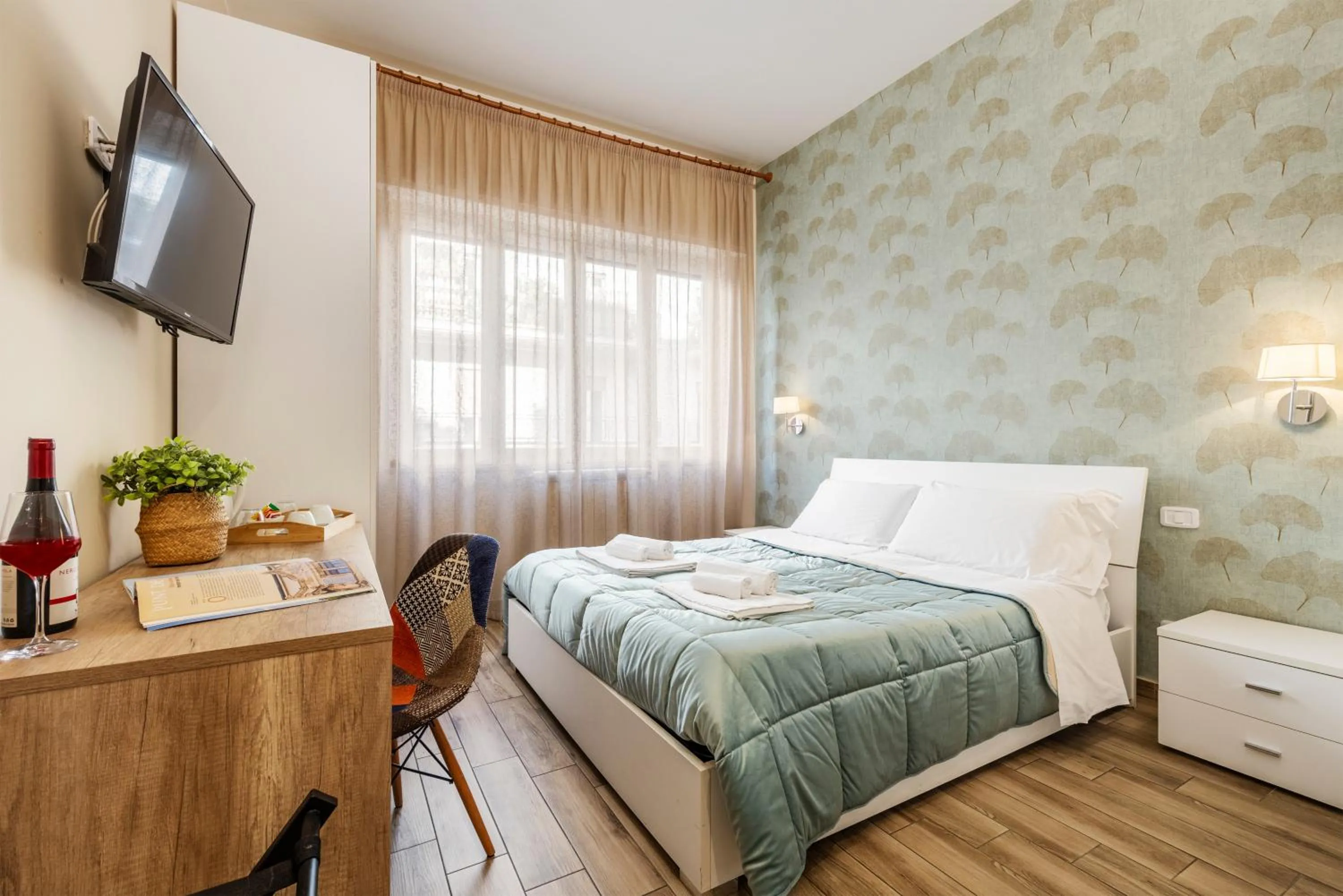 Bed in Quinto Stabile Rooms&Suite