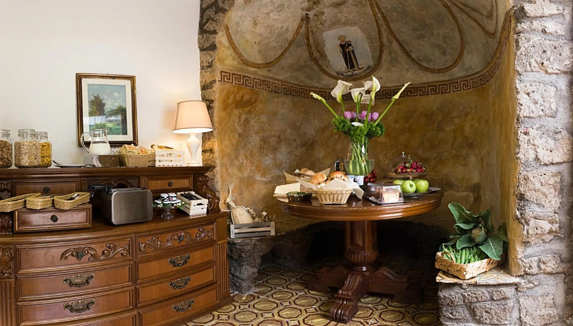 Food in Don Antonino Relais