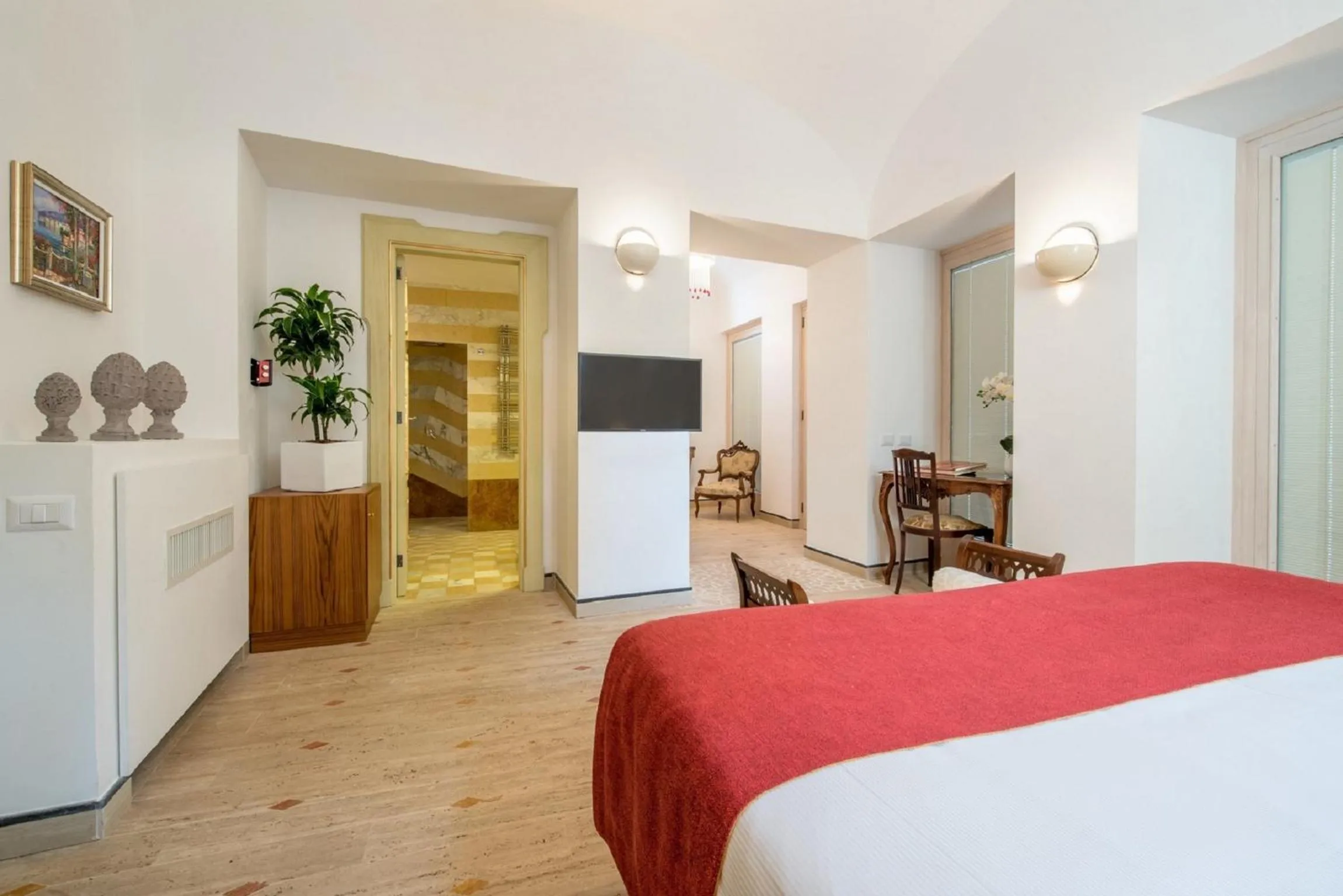 Photo of the whole room, Bed in Don Antonino Relais